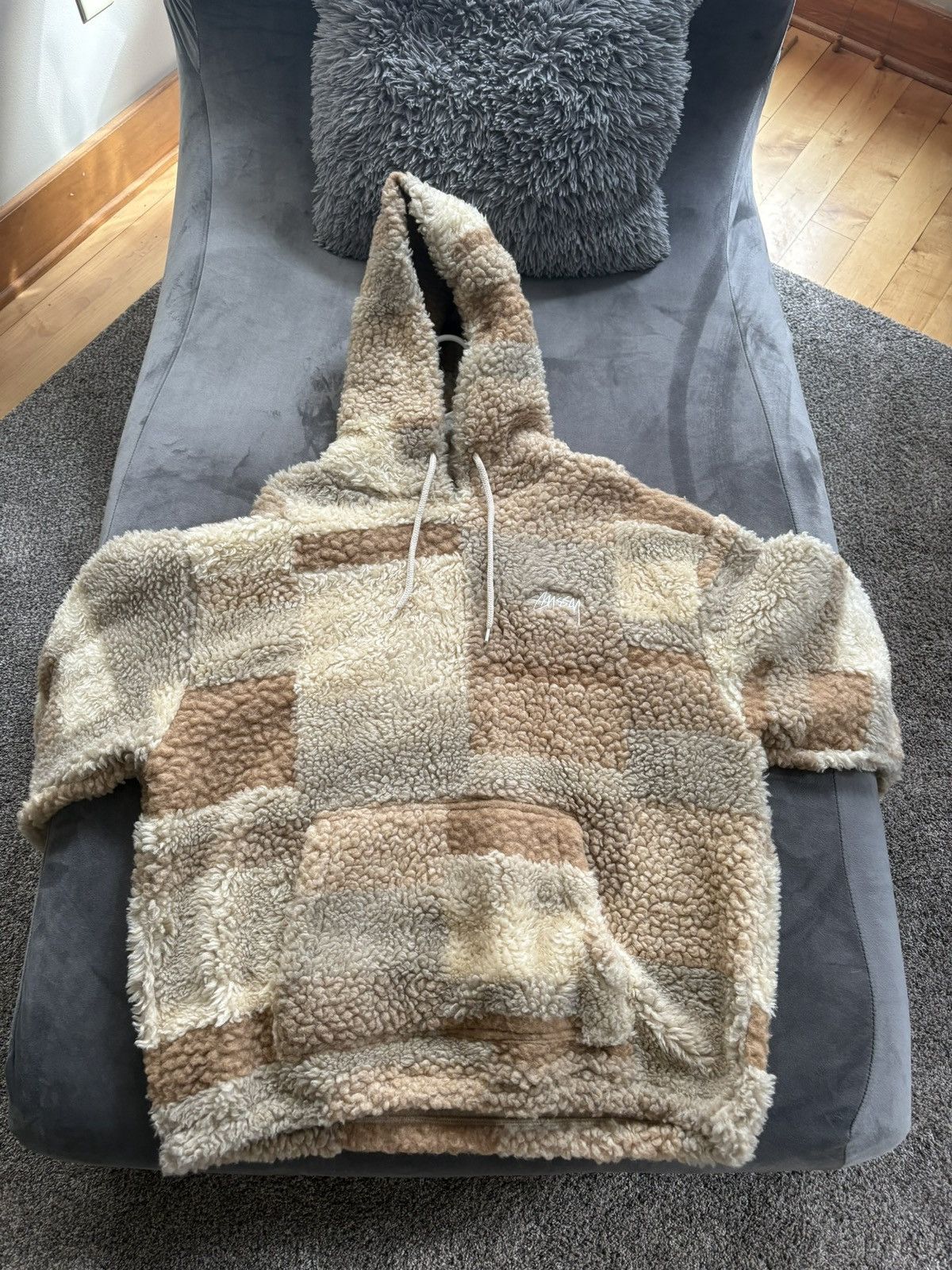 Stussy Stussy Bronson sherpa hoodie Size US L / EU 52-54 / 3 - 1 Thumbnail