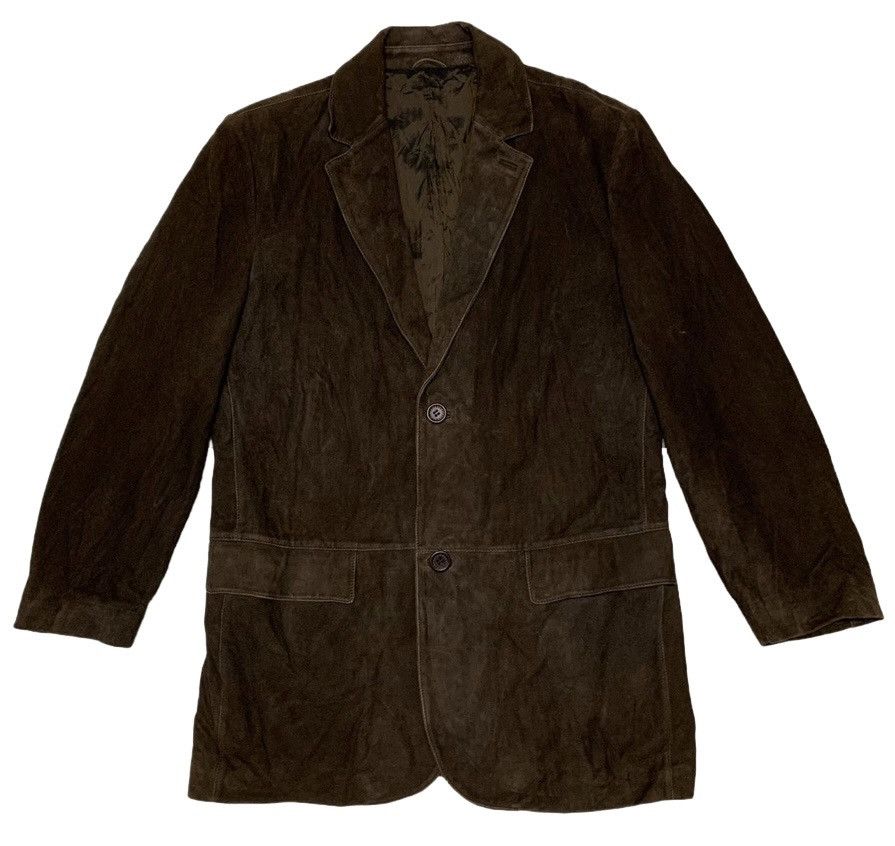 Ermenegildo Zegna Ermenegildo Zegna Cuir Leather Jacket Made in Italy Size US L / EU 52-54 / 3 - 1 Thumbnail