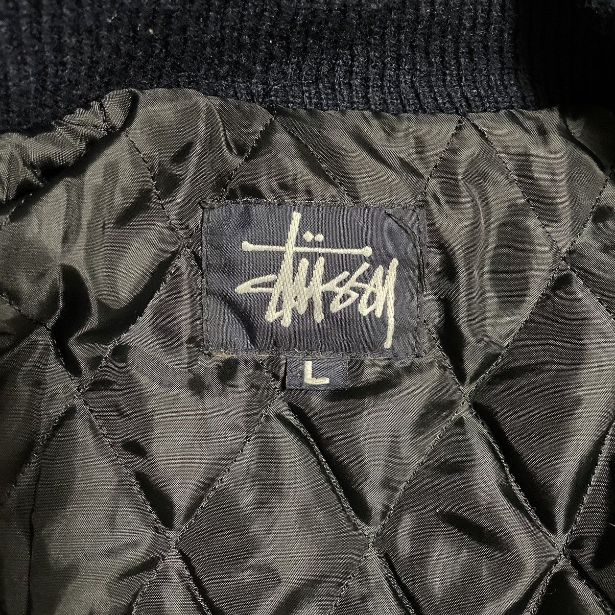 Stussy stussy big4 varsity jacket Size US L / EU 52-54 / 3 - 5 Thumbnail