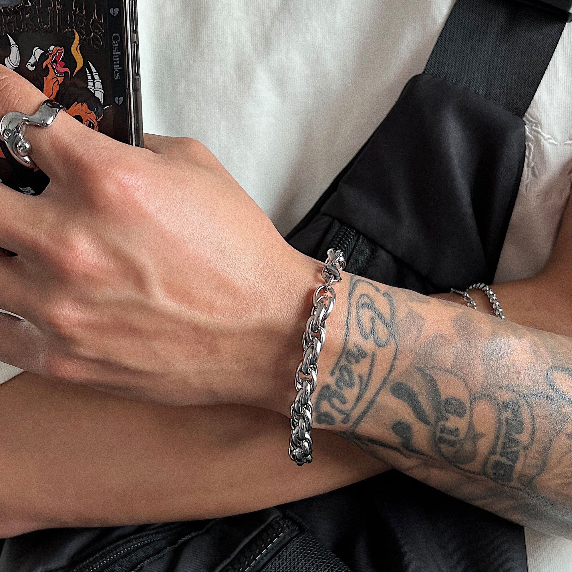Jewelry Crazy Bracelet Y2K Punk Chain Gotch Bracelets Chains Size ONE SIZE - 3 Thumbnail