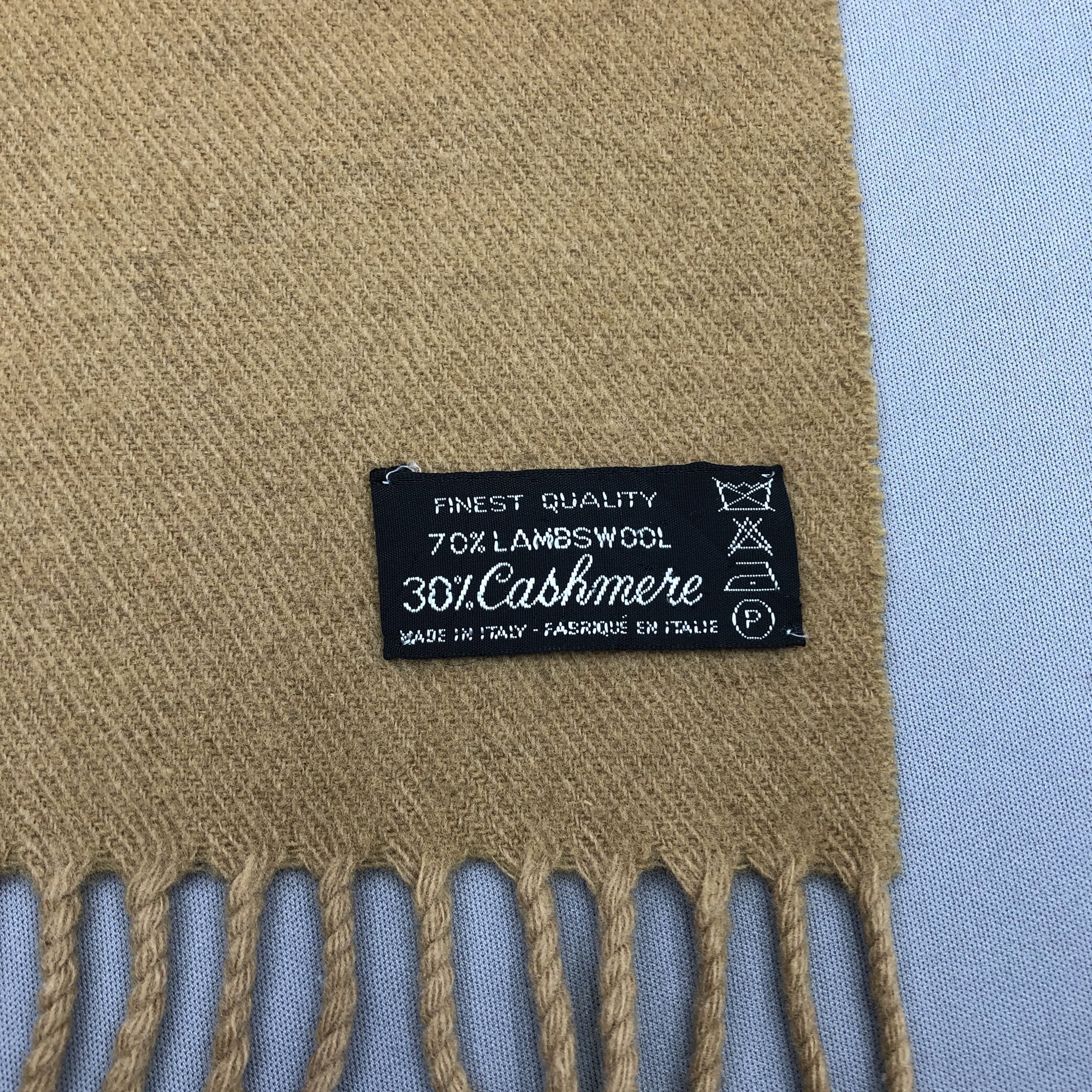 Charles Jourdan Vintage Charles Jourdan Scarf Muffler Wool Cashmere Scarves Size ONE SIZE - 5 Thumbnail