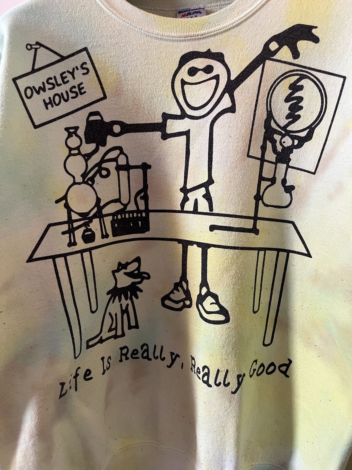 Online Ceramics LIFE IS REALLY GOOD Online Ceramics Crewneck Size US M / EU 48-50 / 2 - 3 Thumbnail