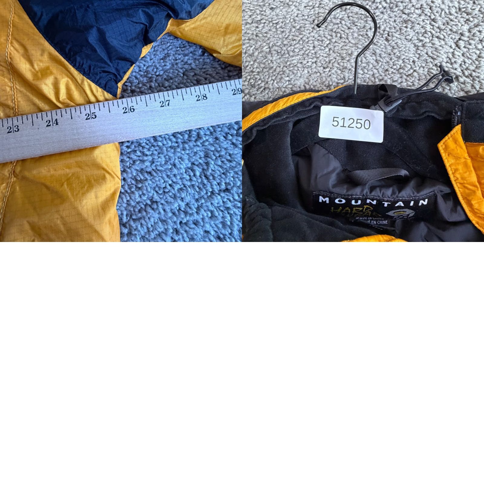 Mountain Hardwear Mountain Hardwear Conduit SL Jacket Mens XL Yellow Black Textured Puffer Outdoor Windbreaker Size US XL / EU 56 / 4 - 9 Thumbnail