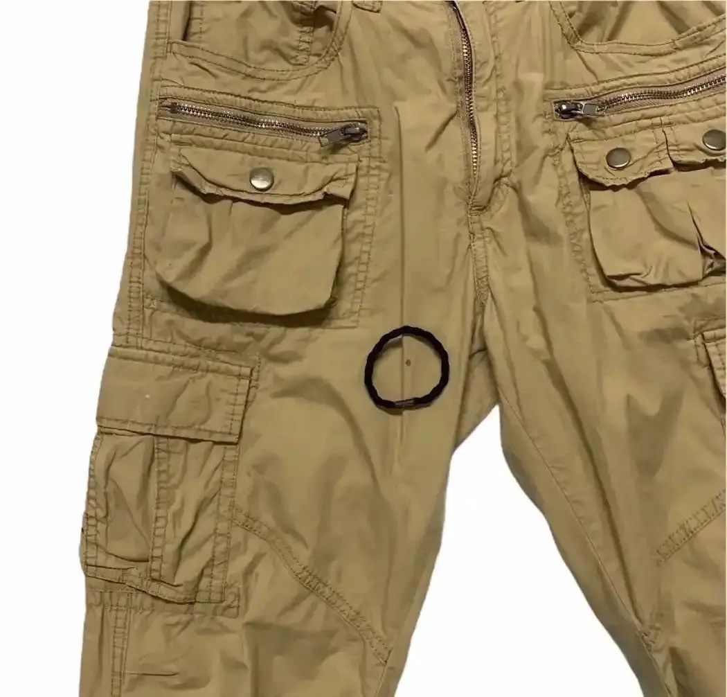 Beauty Beast 💥MULTIPOCKET Japanese Trousers BARCEDOS Utility Ankle Pants Size US 28 / EU 44 - 7 Thumbnail