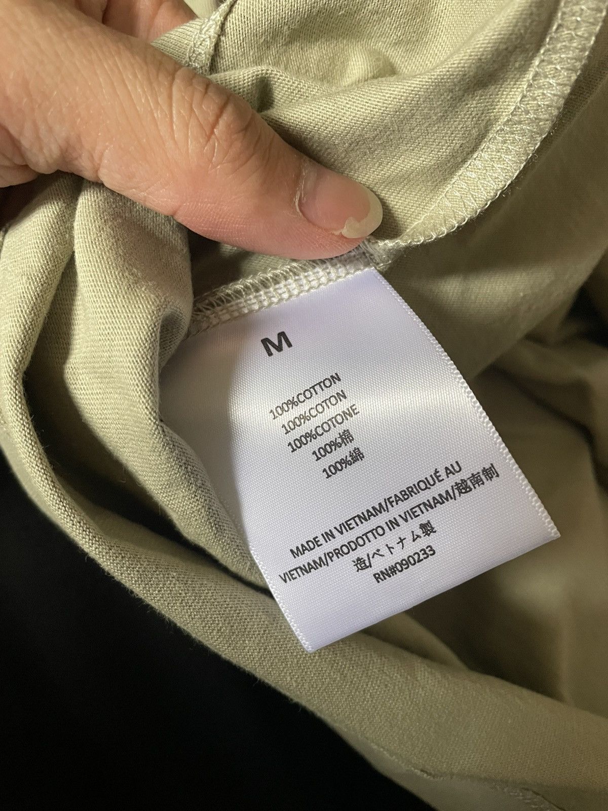 Essentials × Fear of God Fear of God Essentials Seafoam Green Short Sleeve T-Shirt Size US M / EU 48-50 / 2 - 4 Thumbnail