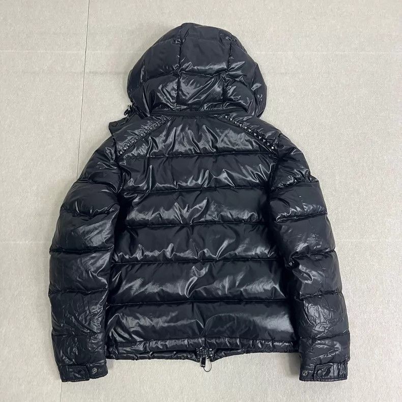 Valentino Valentino Black glossy down jacket Size L / US 10 / IT 46 - 2 Thumbnail