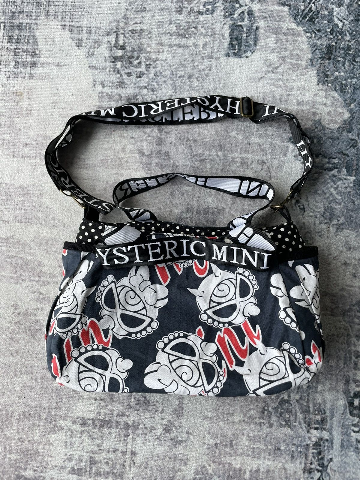 Hysteric Glamour × Vintage Hysteric Mini Duffle Bag Size ONE SIZE - 2 Thumbnail