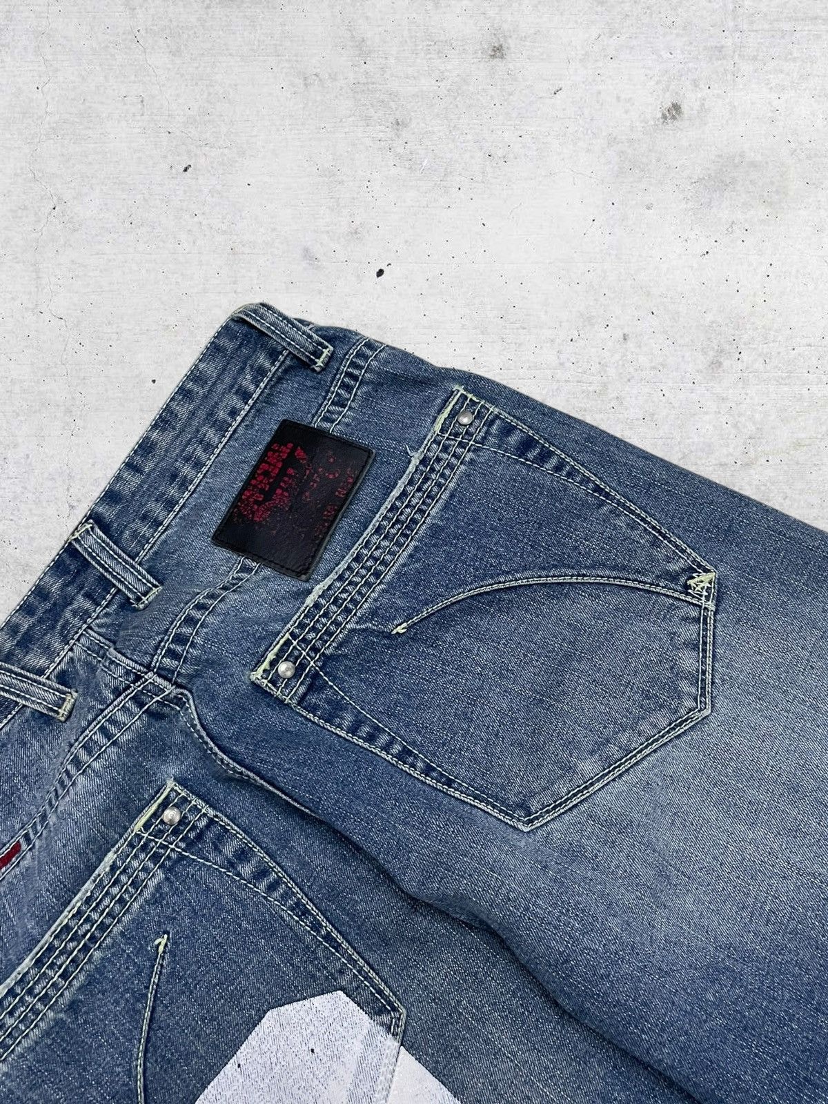 Japanese Brand VINTAGE REAL BVOICE OG DESIGNER STREETWEAR DAICOCK DENIM Size US 30 / EU 46 - 13 Thumbnail