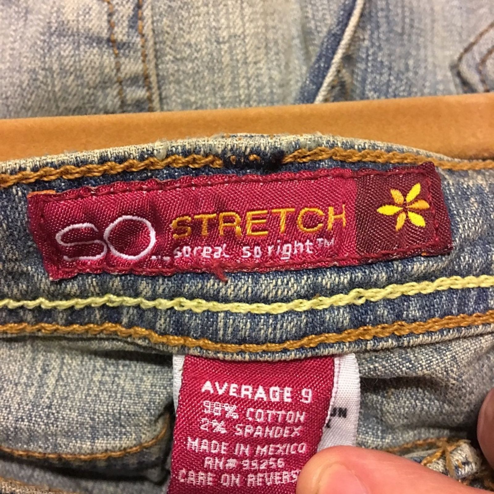 Other SO brand stretch flare jeans NWT 9 Size 32" / US 10 / IT 46 - 5 Thumbnail