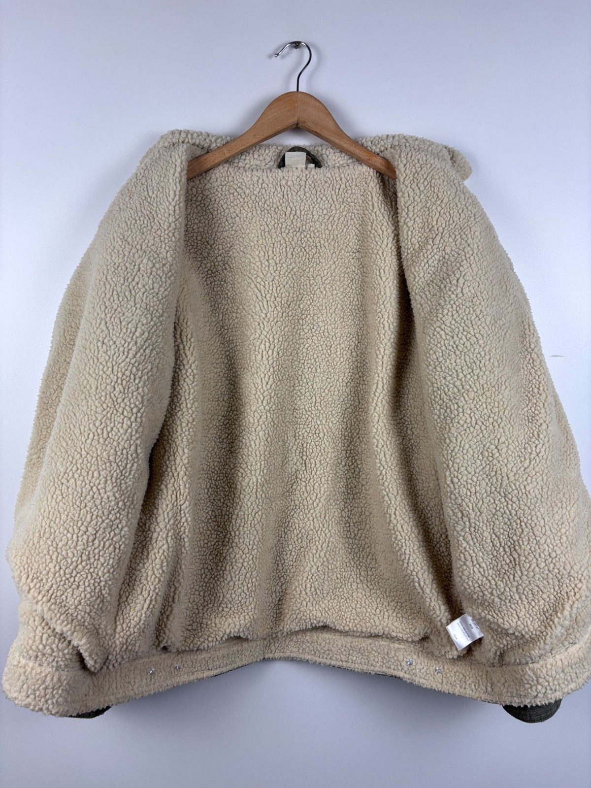 Cotton Traders Mens Cotton Traders Corduroy Sherpa Jacket Green Size XL Size US XL / EU 56 / 4 - 8 Thumbnail