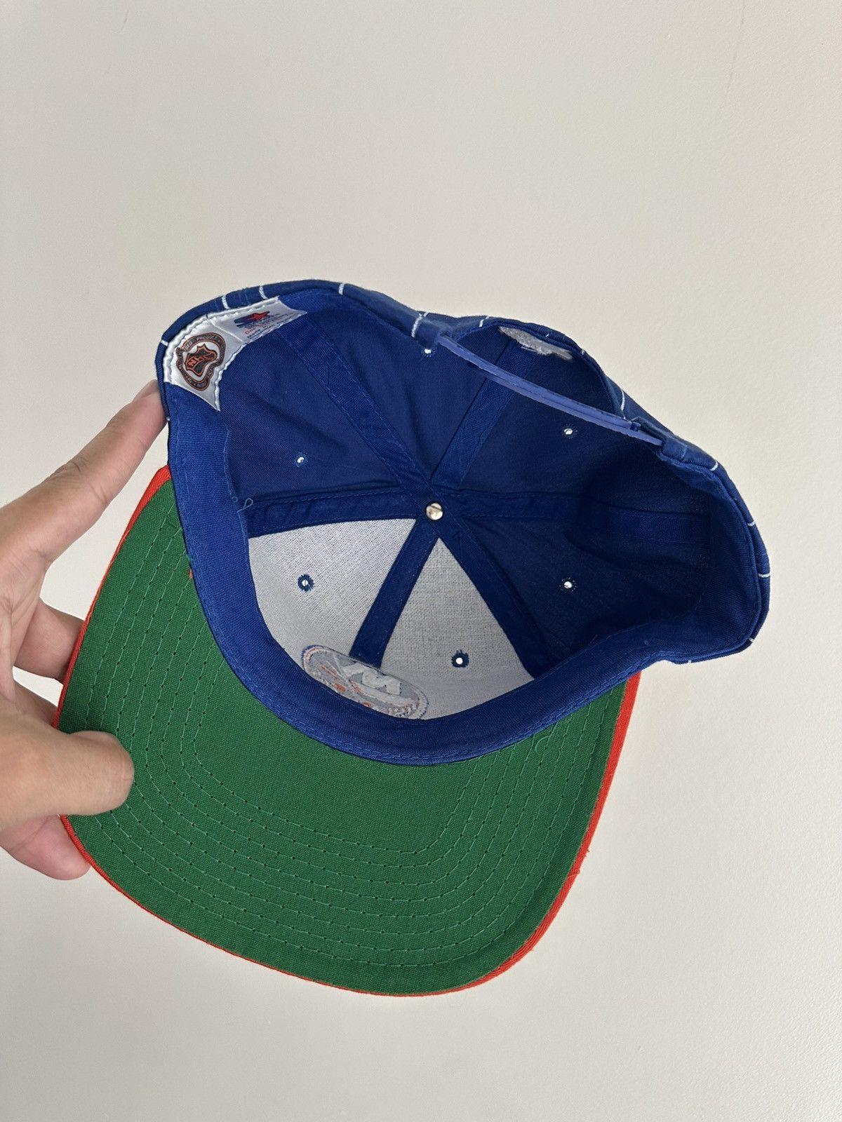 Vintage Vintage 90s New York Islanders Pinstripes Starter Snapback Size ONE SIZE - 6 Thumbnail