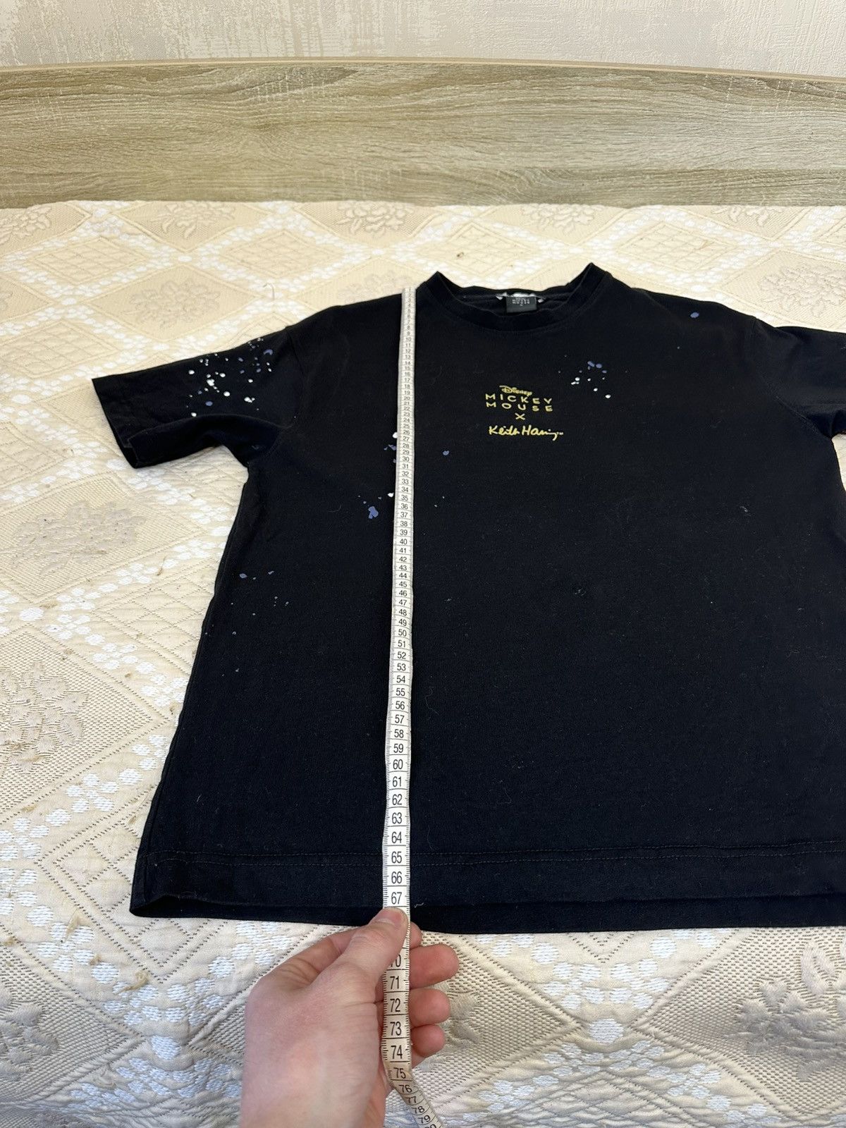 Keith Haring 🔥 Disney Mickey Mouse x Keith Haring Art Paint Logo Tee Size US S / EU 44-46 / 1 - 12 Thumbnail