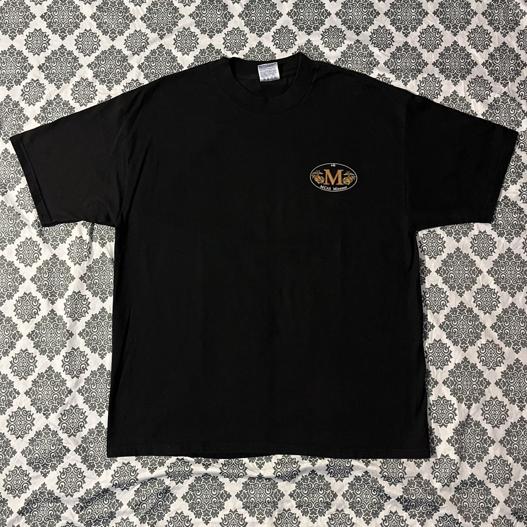 Hanes VTG 00s Marine Corps Air Station Miramar Military Tee Size US XL / EU 56 / 4 - 2 Thumbnail