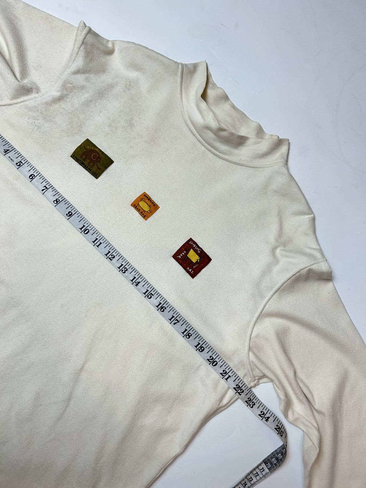 Designer × Hai Sporting Gear × Issey Miyake HAI SPORTING GEAR PATCHED LONG SLEEVE T-SHIRT Size US M / EU 48-50 / 2 - 5 Thumbnail