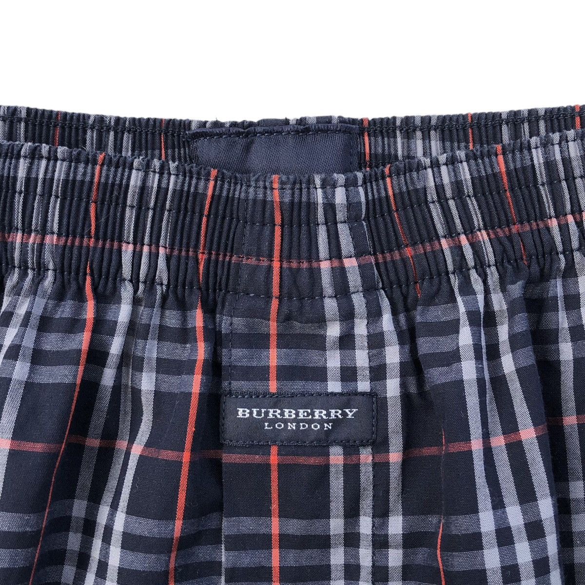 Burberry Authentic Burberry London Blue Black Novacheck Underpants Size US 34 / EU 50 - 5 Thumbnail