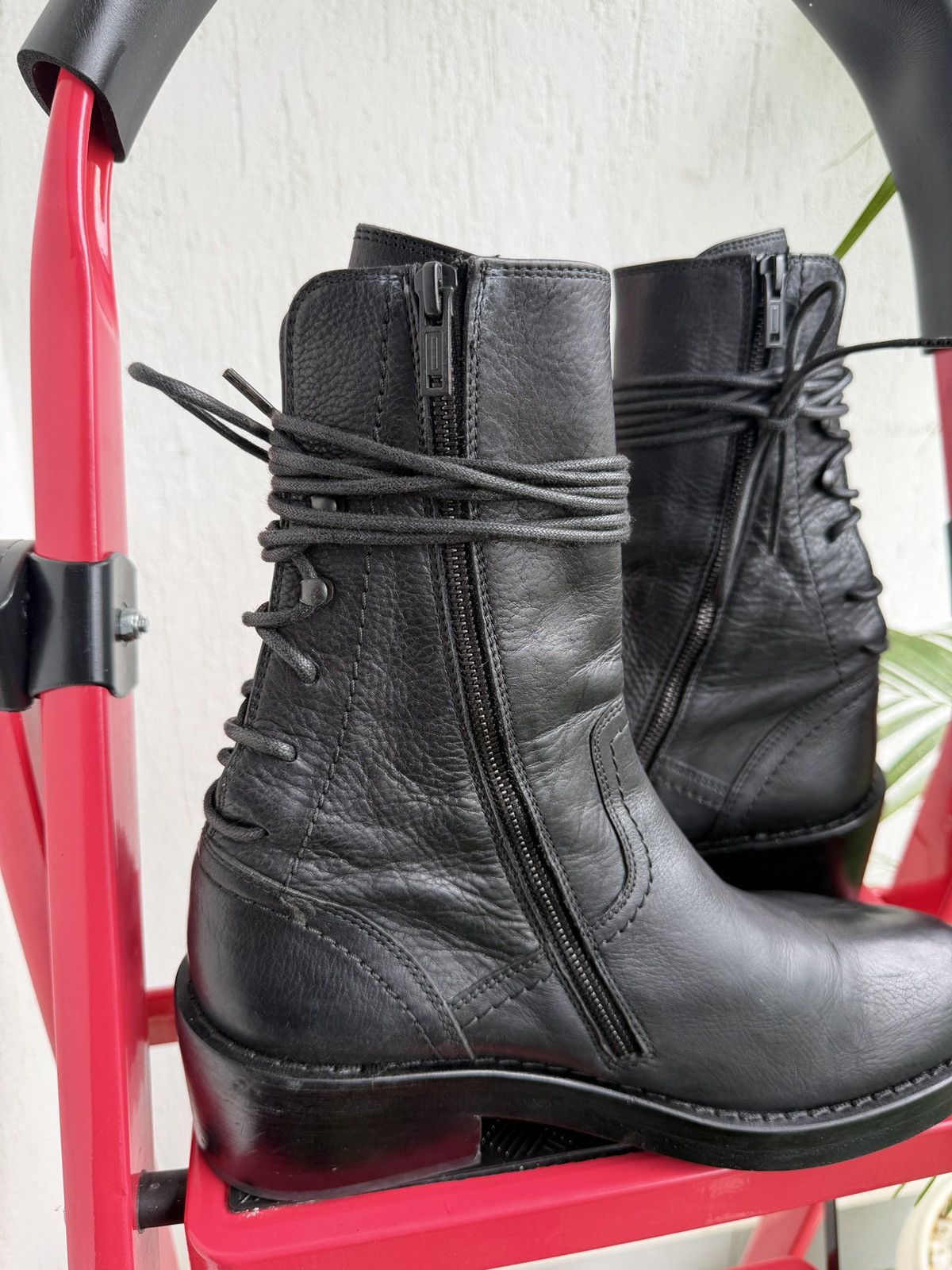 Ann Demeulemeester Backlace boots Size US 8 / EU 41 - 13 Thumbnail