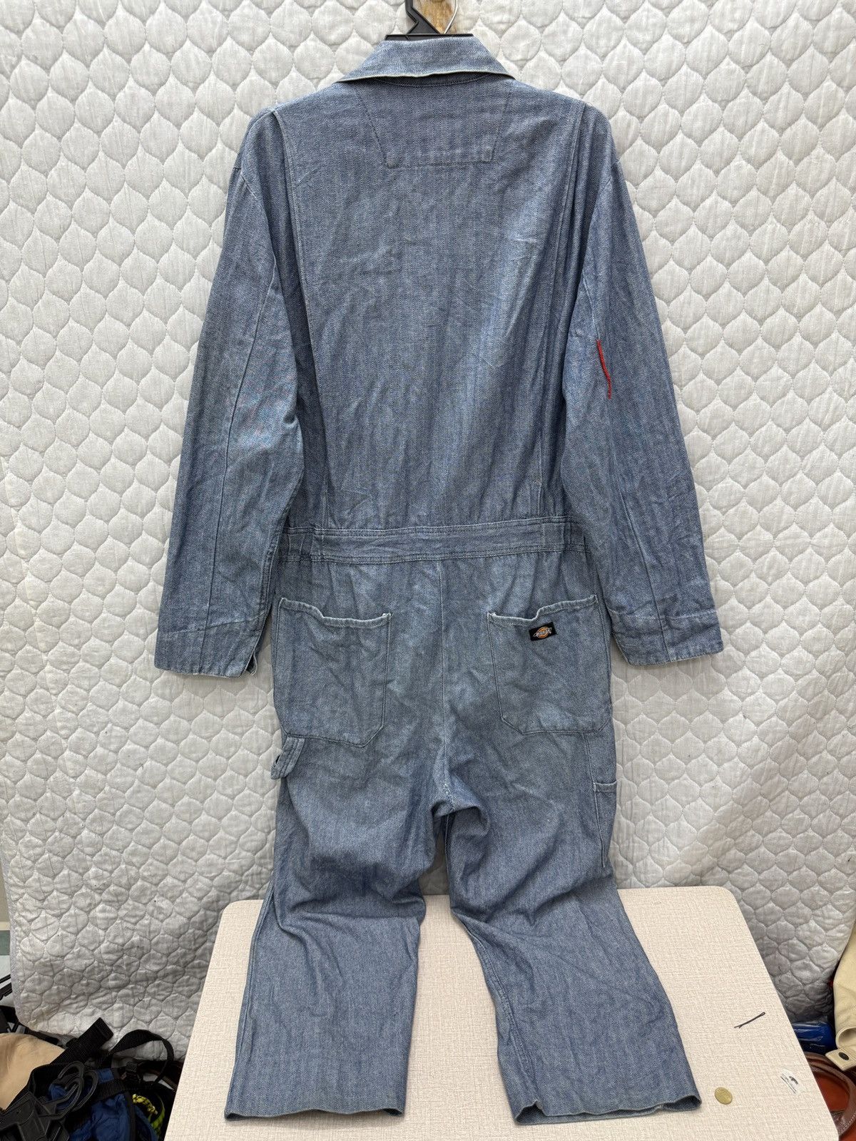Dickies 🔥🔥🔥STEALS DICKIES DENIM COVERALL Size US 37 - 14 Thumbnail