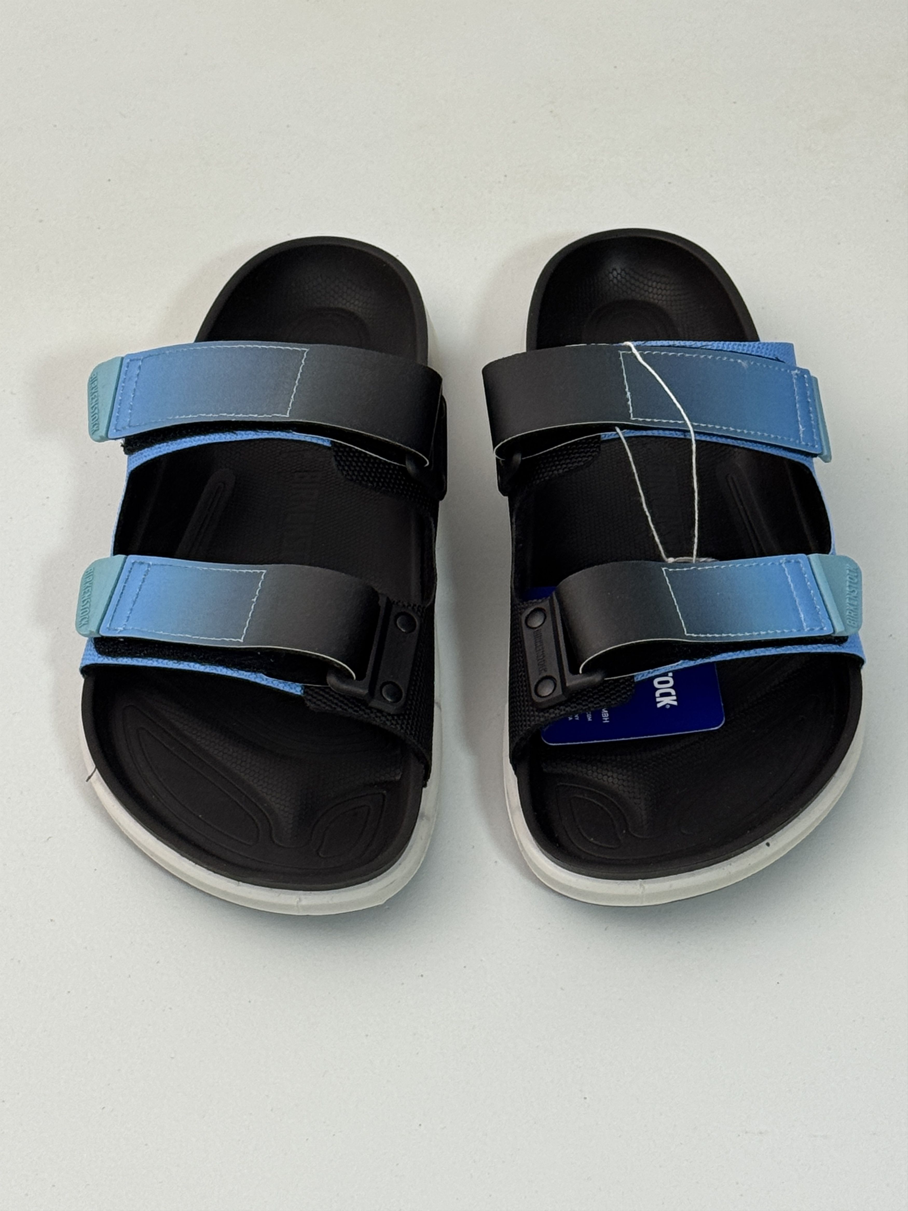Men US 10 Birkenstock Atacama Sandals, Blue/Black, Germany