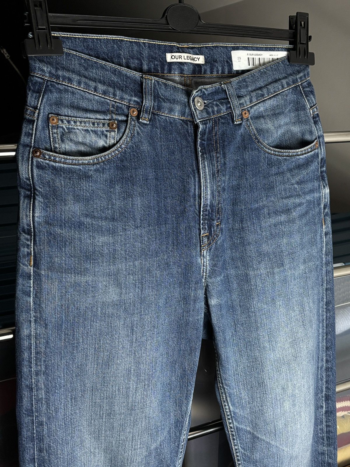 Our Legacy Our Legacy second cut blue denim jeans pants Size US 29 - 3 Thumbnail