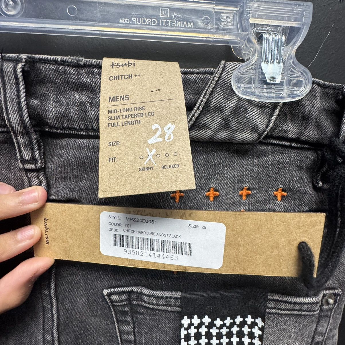 Ksubi Ksubi Chitch Hardcore Angst Black Jeans Size US 28 / EU 44 - 3 Thumbnail