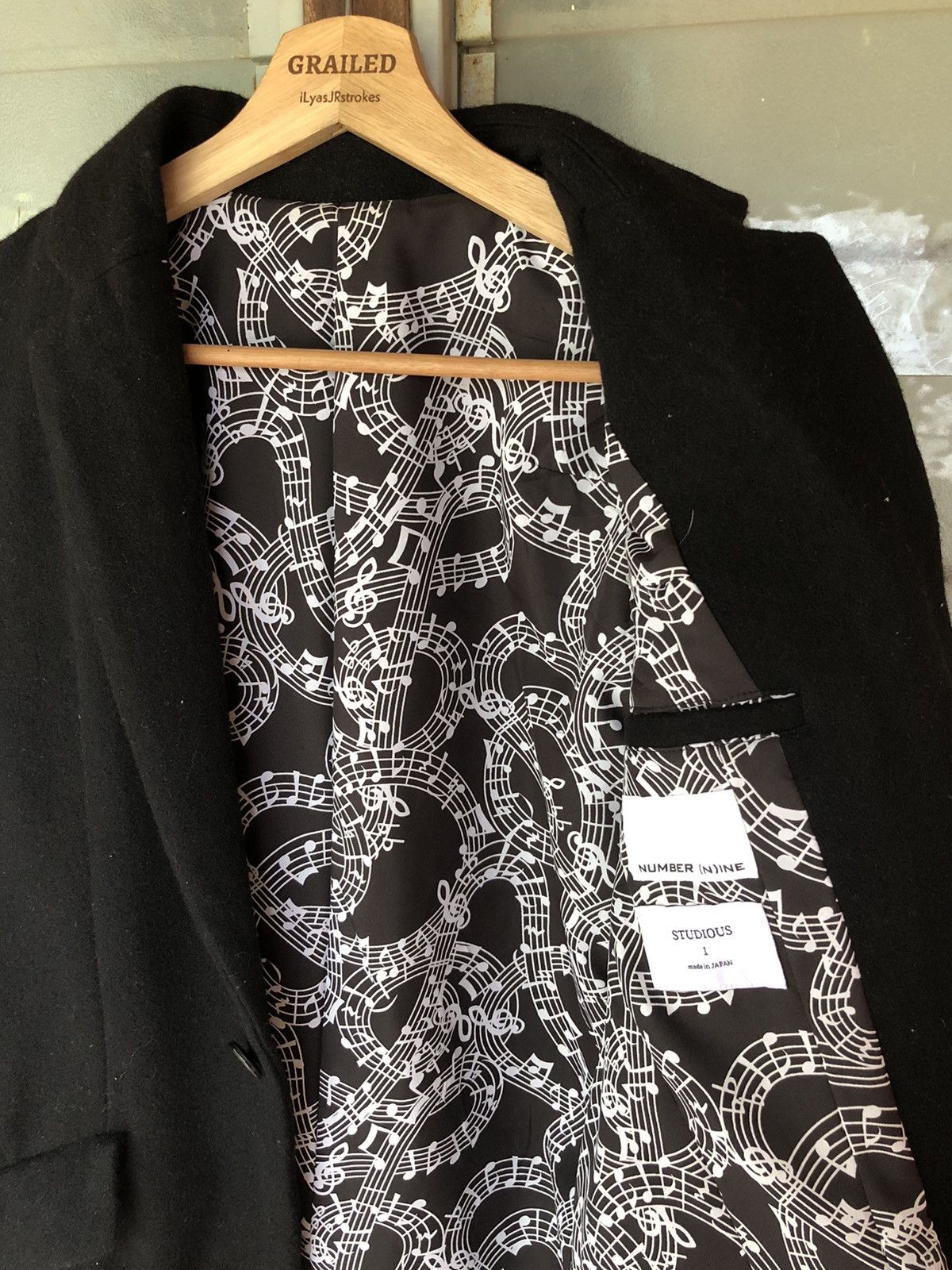 Number (N)ine Rare Number (N)ine x Studious Jacket Size US M / EU 48-50 / 2 - 7 Thumbnail