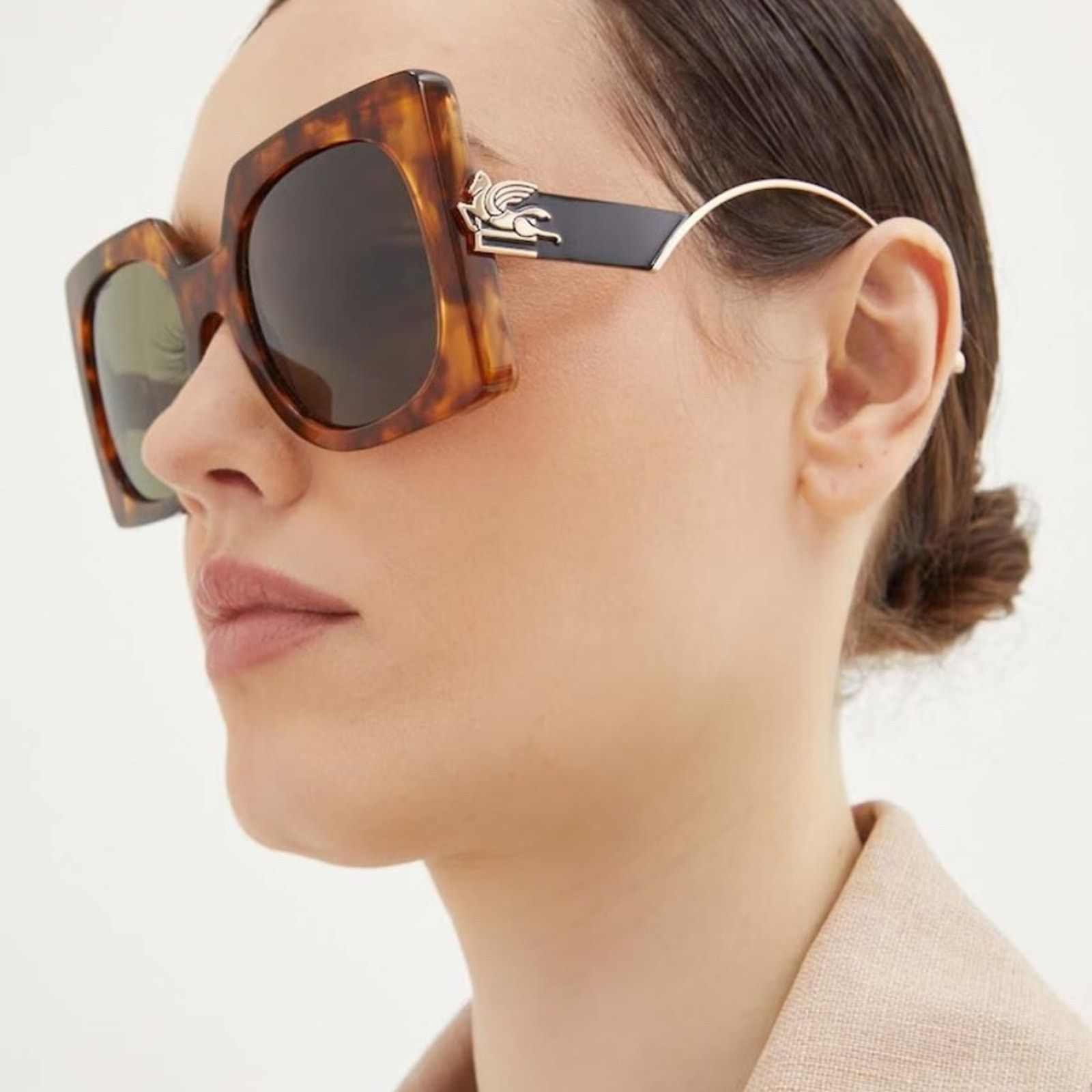 Etro ETRO Sunglasses ETRO0026/S 0LHF2S Oversized Square Burgundy Size ONE SIZE - 6 Thumbnail