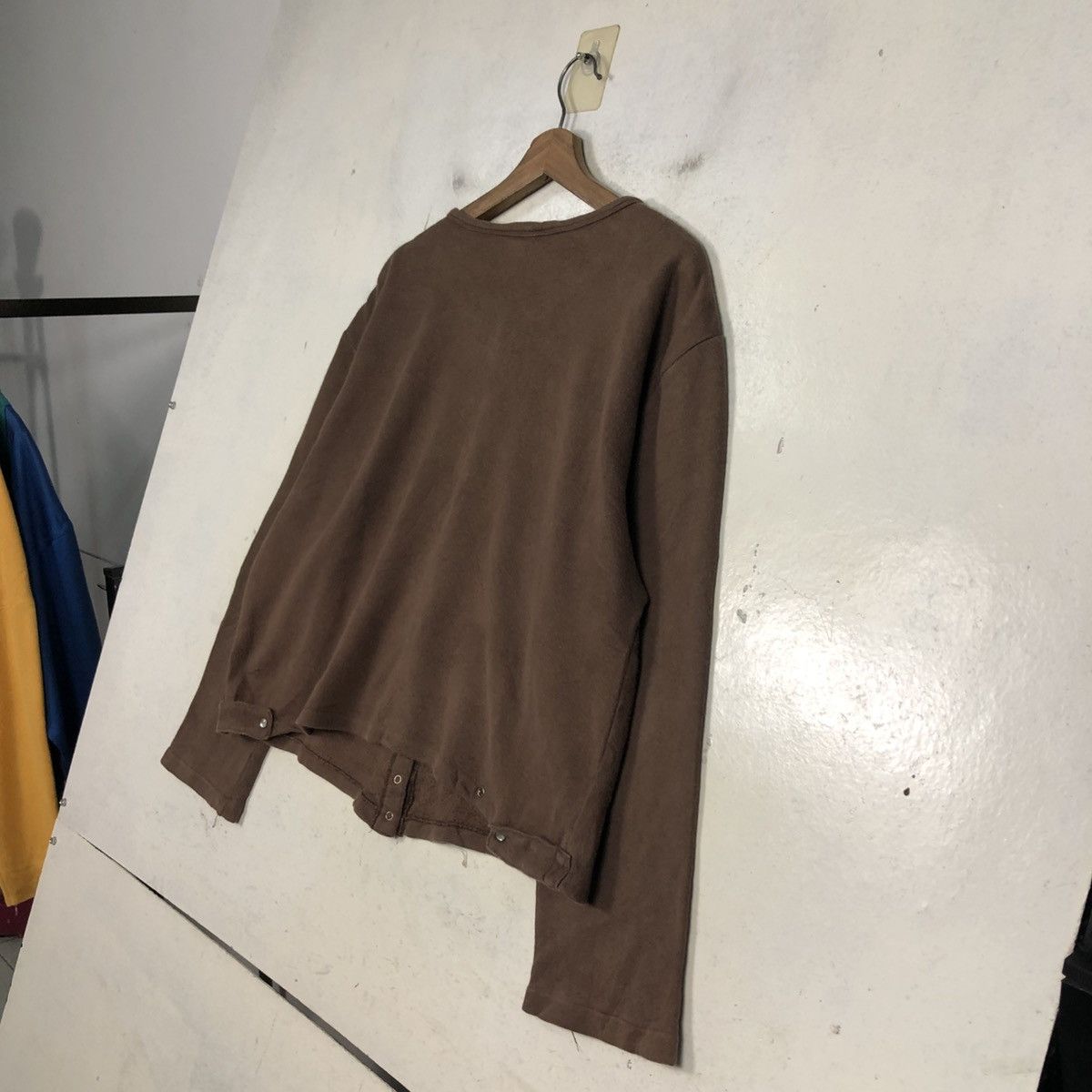 agnes b. 📌Vintage Snap Button Cardigan Agnes B. Rich Brown Size US M / EU 48-50 / 2 - 13 Thumbnail