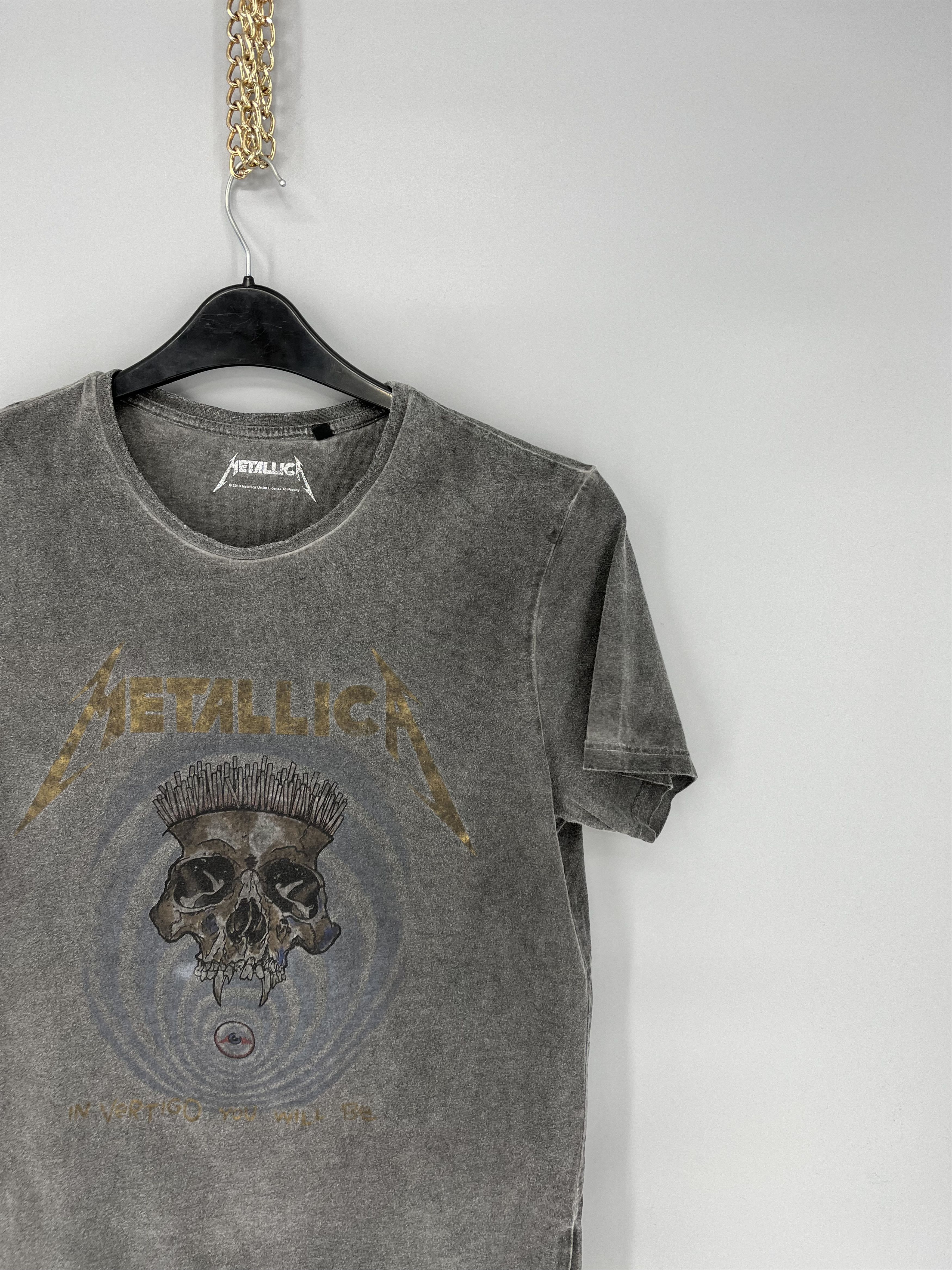 Band Tees × Vintage Metallica Official Merch ‘In Vertigo You Will Be’ Tee Size US S / EU 44-46 / 1 - 5 Thumbnail