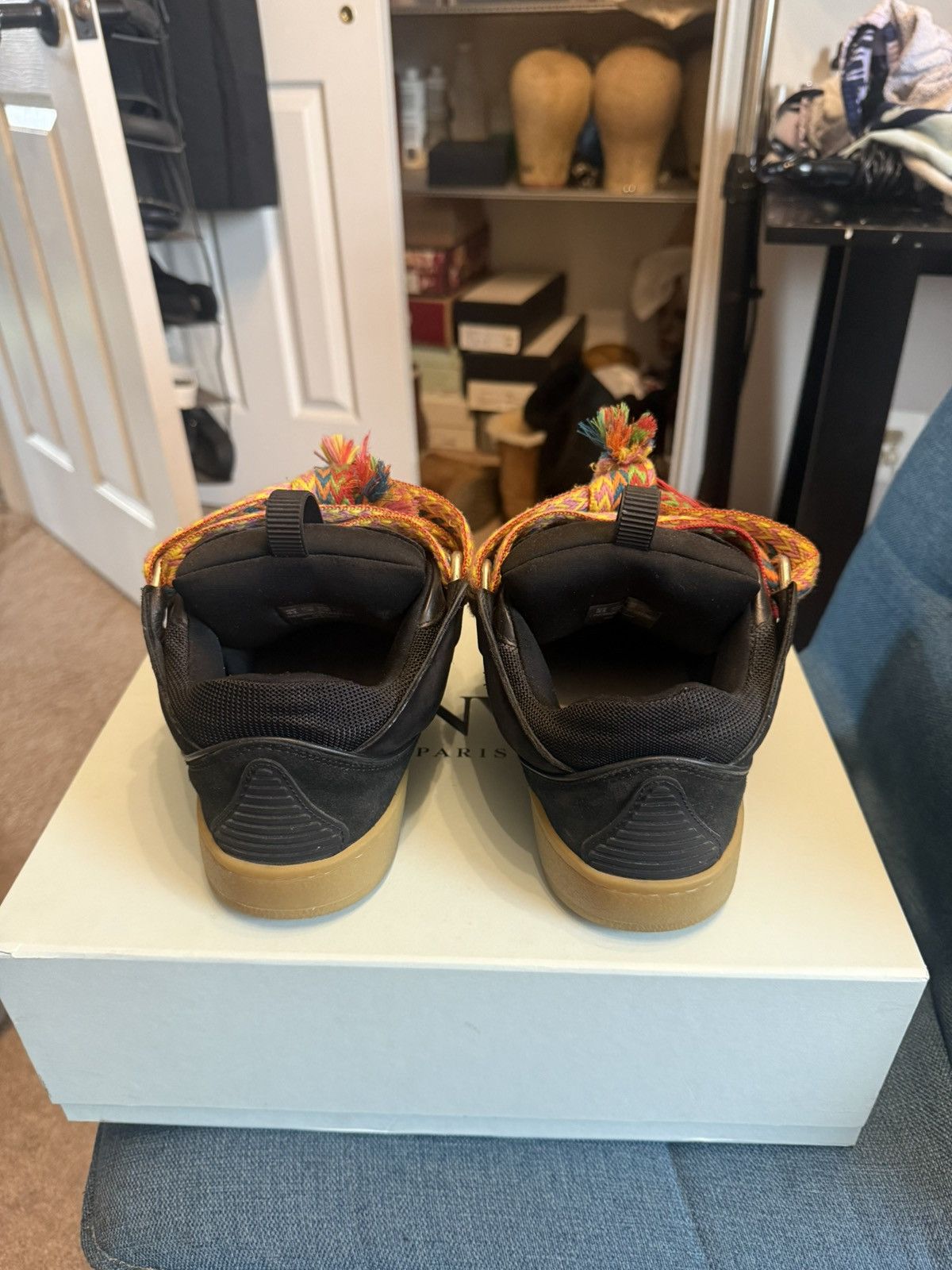 Lanvin Womens Lanvin Curb Sneakers Size US 8 / IT 38 - 3 Thumbnail