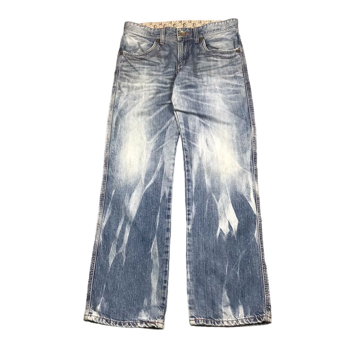 Edwin × Japanese Brand EDWIN JAPANESE BAGGY ACID WASH JEANS PANTS Size US 32 / EU 48 - 1 Thumbnail