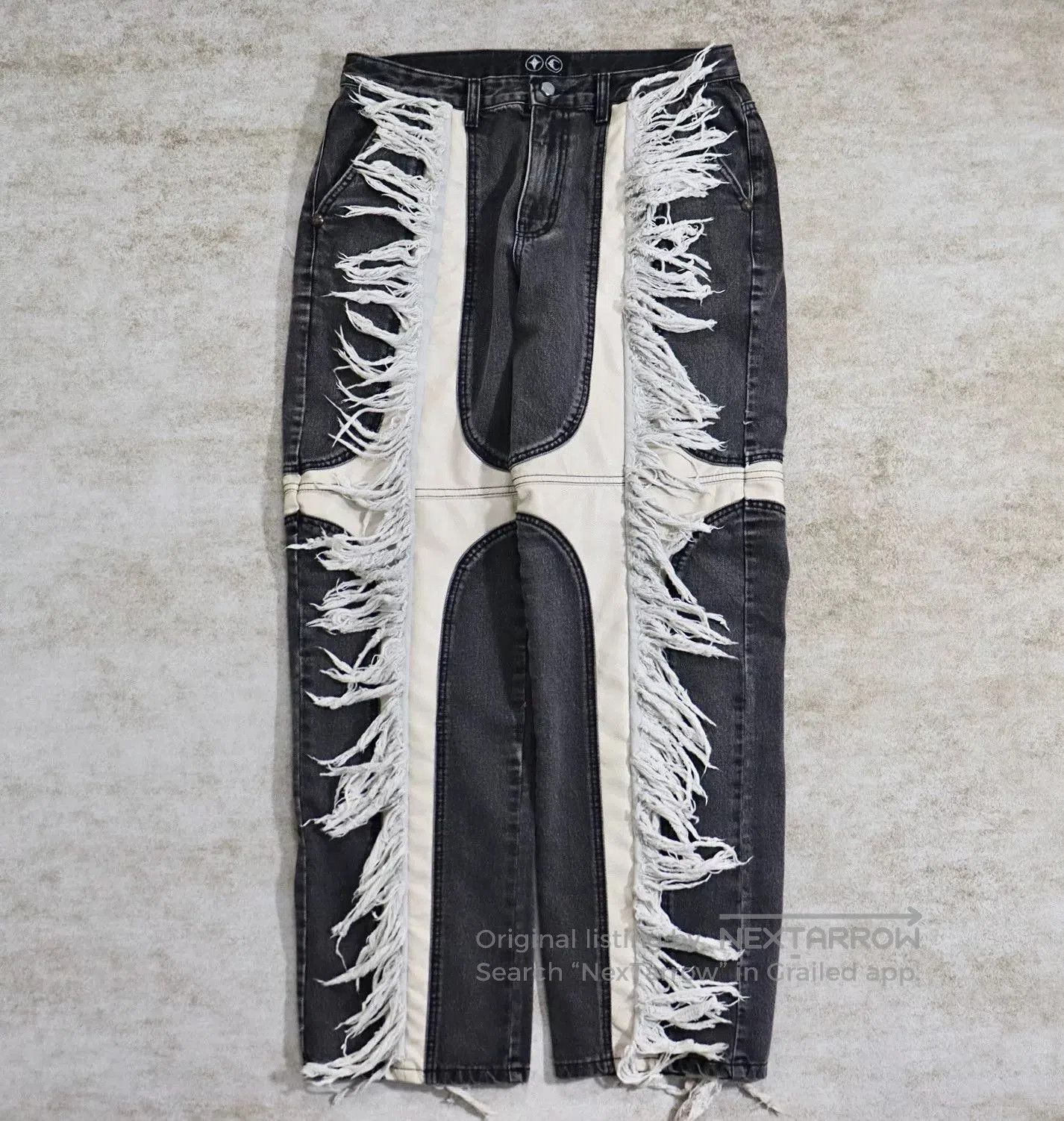 Thug Club Thug Club Frayed Denim Pants. Size US 28 / EU 44 - 2 Thumbnail