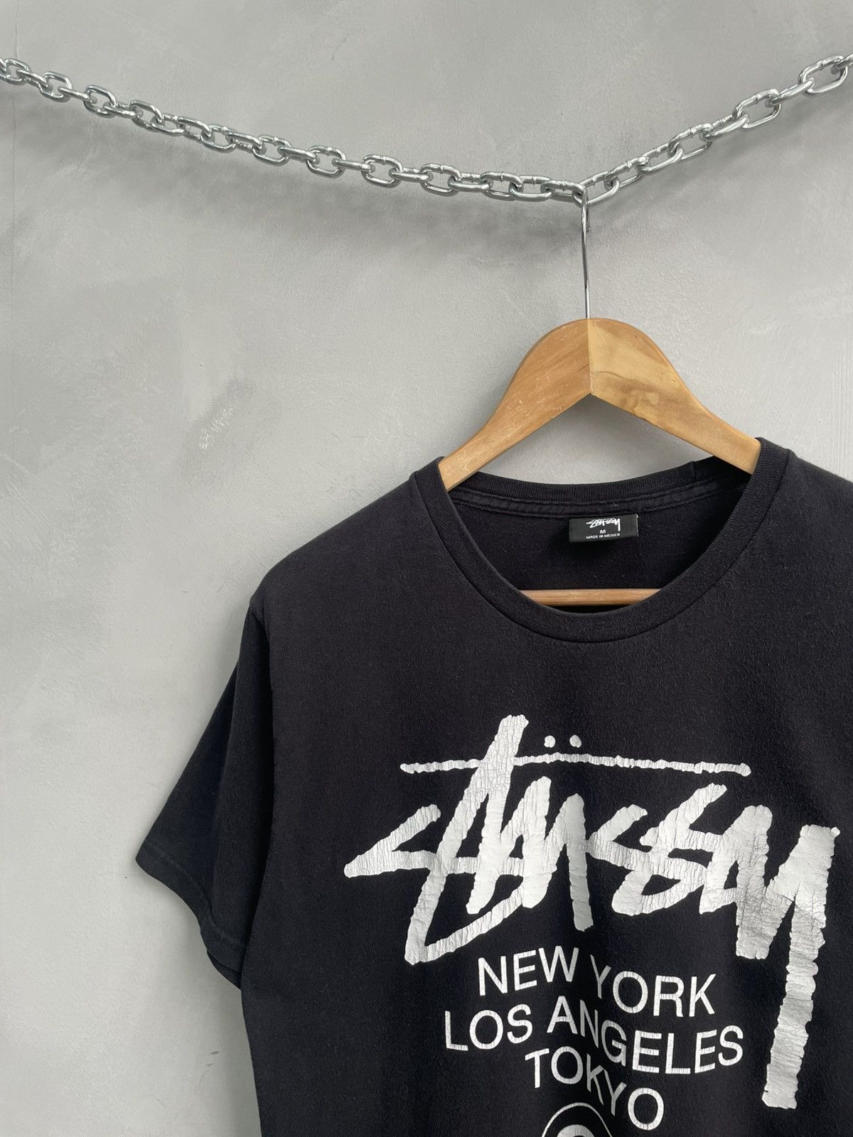 Stussy Stussy big logo skater t shirt 90s rare y2k Size US M / EU 48-50 / 2 - 4 Thumbnail