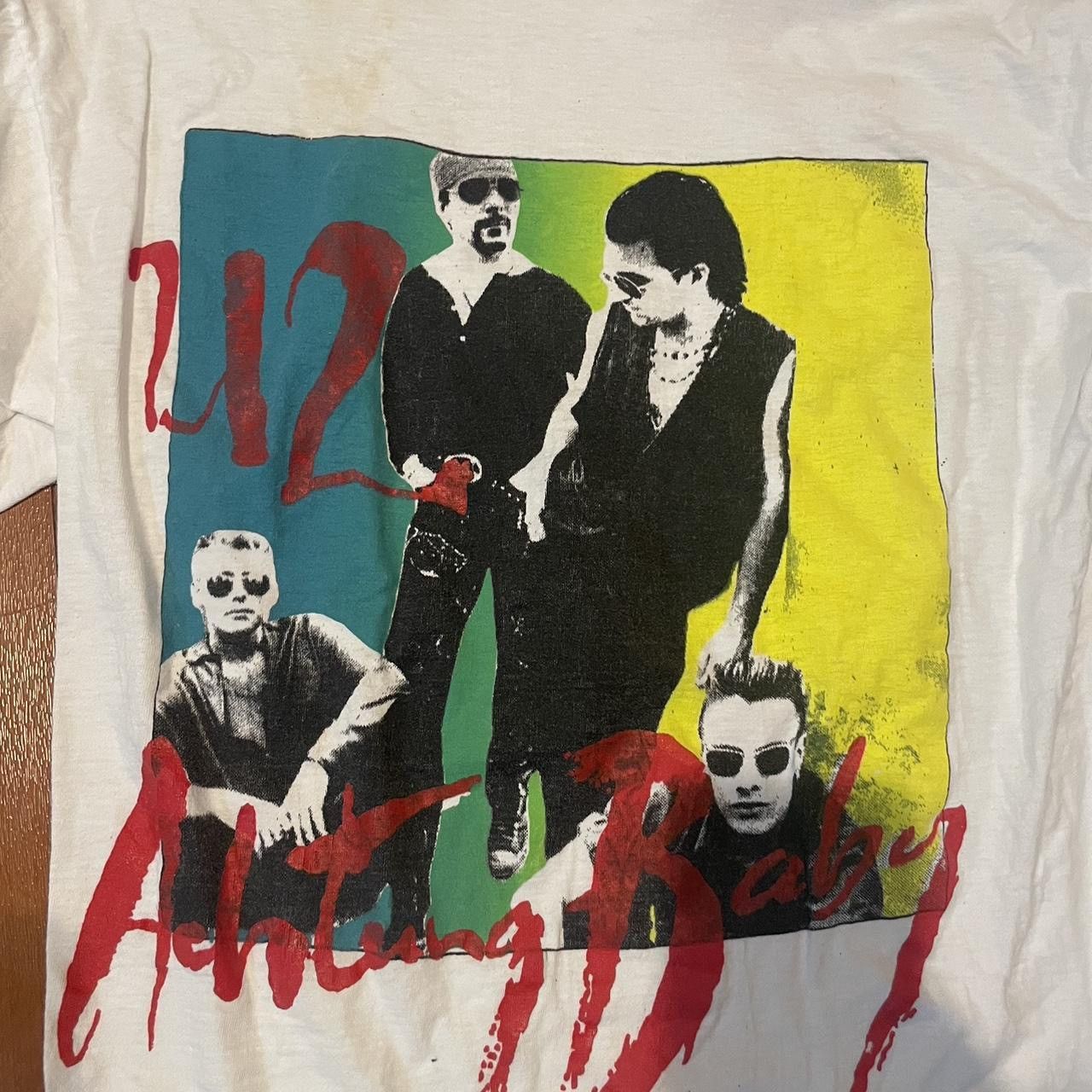 ミュージシャン U2 & BECK Tee Band Tees × Vintage Vintage U2 Rock tee tour tee Live 1987