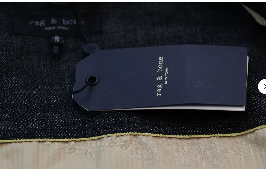 Rag & Bone Rag & Bone Alex Jacket USA of Japanese Selvedge Raw Denim Size US S / EU 44-46 / 1 - 14 Thumbnail