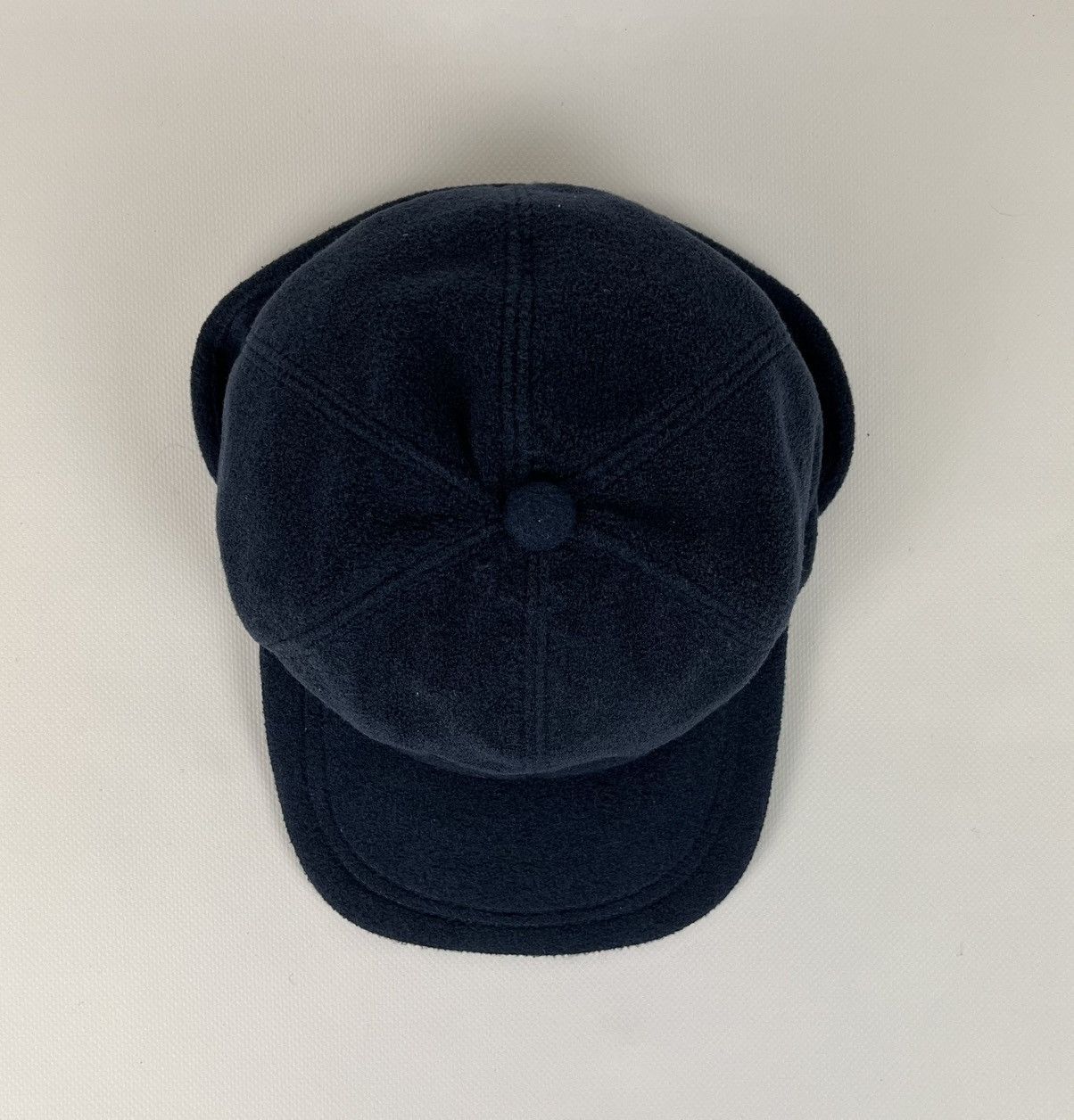 Fila Vintage Fila Fleece Hat Cap Blue Top Size M Made in Italy 🇮🇹 Size ONE SIZE - 6 Thumbnail