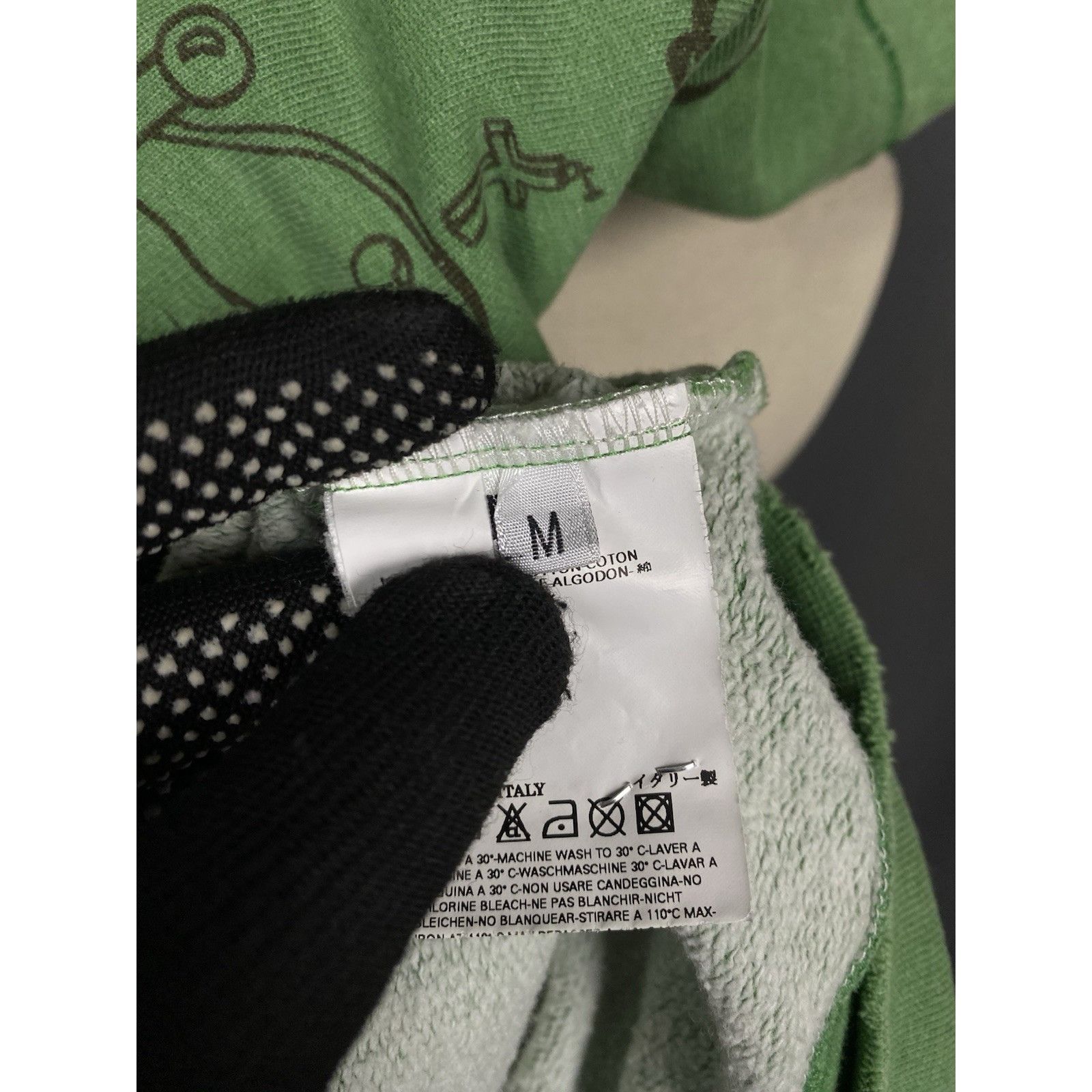 Dsquared2 Dsquared2 Giving Thanks 2000s Men's Green Distressed Hoodie Size US M / EU 48-50 / 2 - 10 Thumbnail