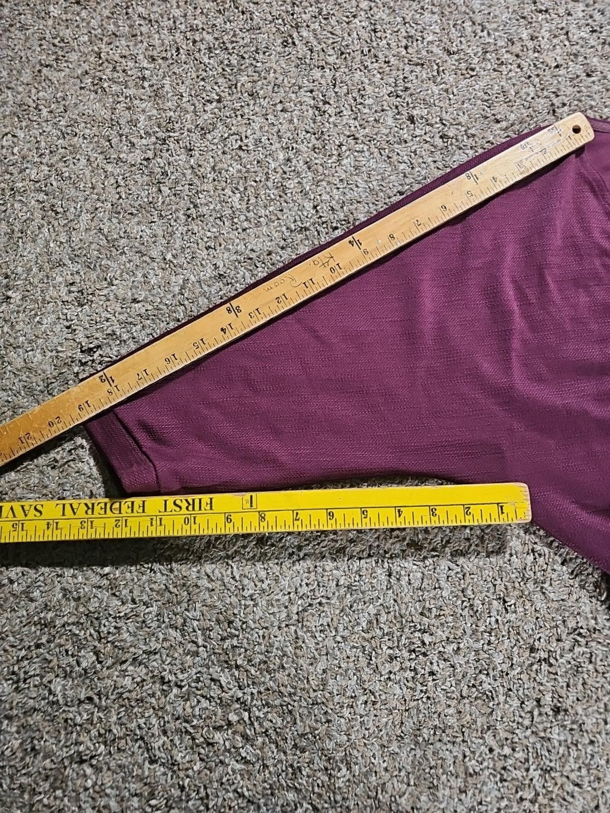 Other anthropologie Purple 1 Piece Belted Small Pantsuit Size 28" / US 6 / IT 42 - 5 Thumbnail