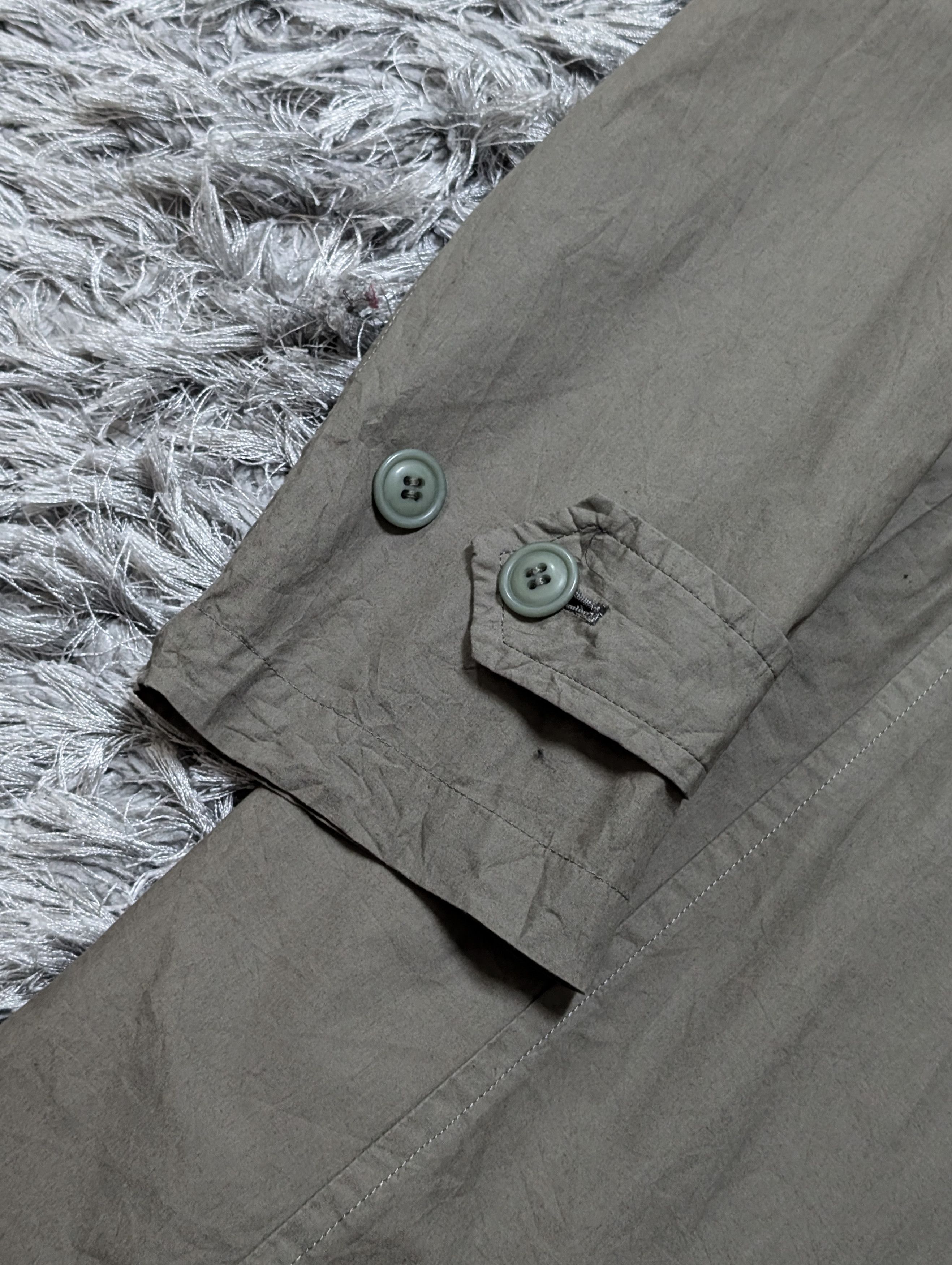 Sunao Kuwahara S/S 2005 Issey Miyake Sunao Kuwahara Parka Longcoat Jacket Size M / US 6-8 / IT 42-44 - 8 Thumbnail