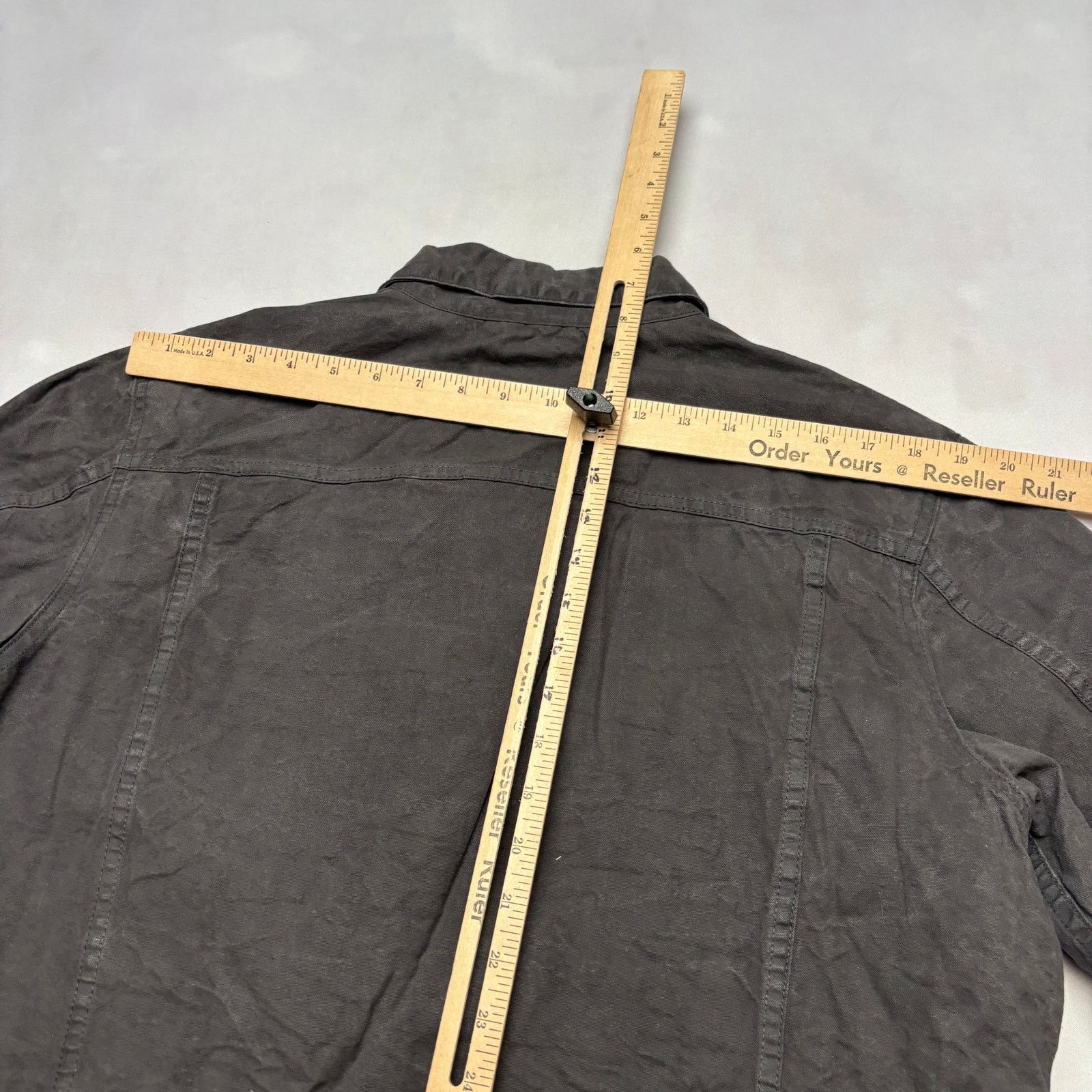 Flint And Tinder Flint and Tinder Waxed Trucker Jacket Flannel Lined Large Size US L / EU 52-54 / 3 - 12 Thumbnail