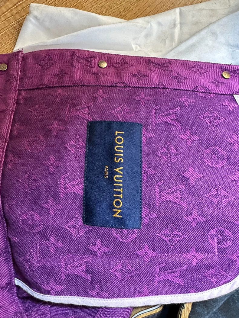 Louis Vuitton Louis Vuitton Full print denim jacket 2503-Nextarrow Size US M / EU 48-50 / 2 - 3 Thumbnail