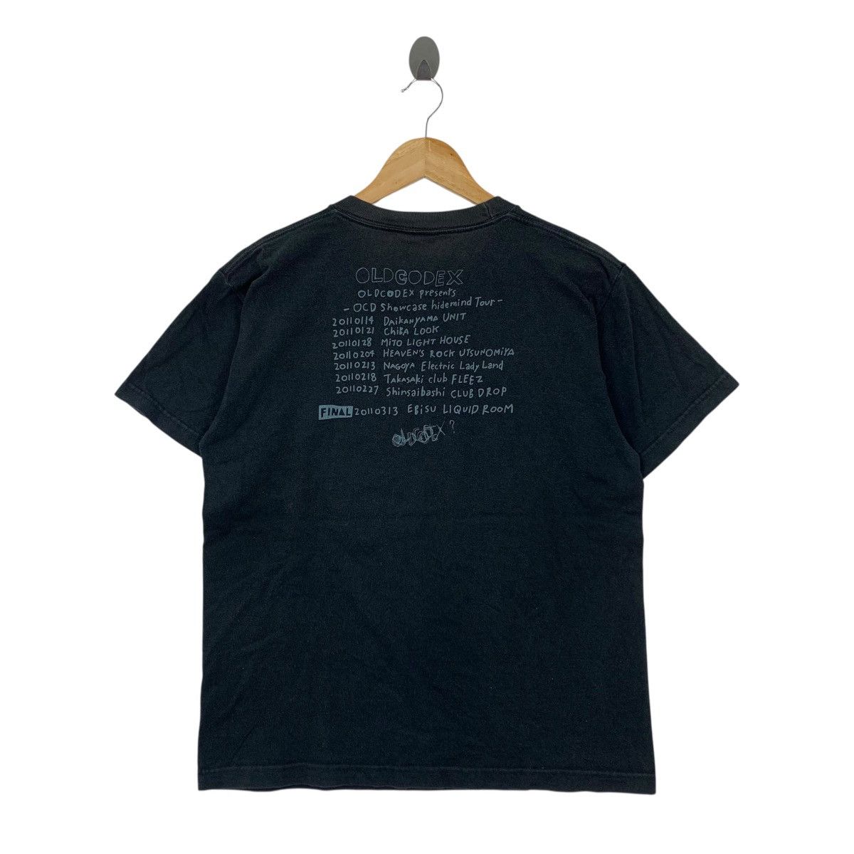 Japanese Brand OLDCODEX HIDEMIND Showcase Tour Japanese Band Shirt Size US M / EU 48-50 / 2 - 4 Thumbnail