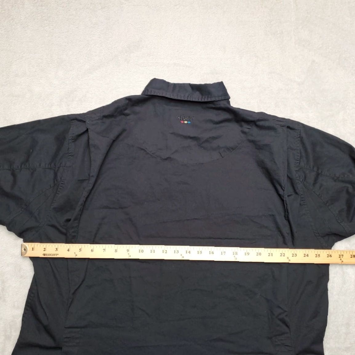 Walls VINTAGE Walls Ranch Wear Shirt Mens XL Black Long Sleeve Button Western Work Wear Cowboy Size US XL / EU 56 / 4 - 7 Thumbnail