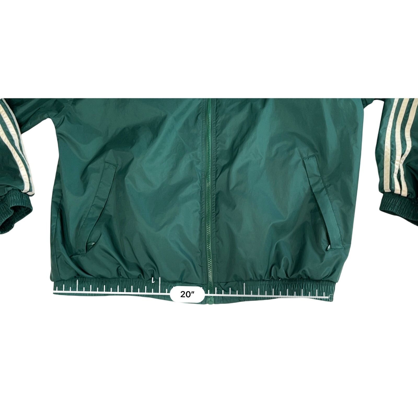 Adidas Adidas True to the Athlete/Sport Green Jacket LARGE Vintage Size US L / EU 52-54 / 3 - 6 Thumbnail