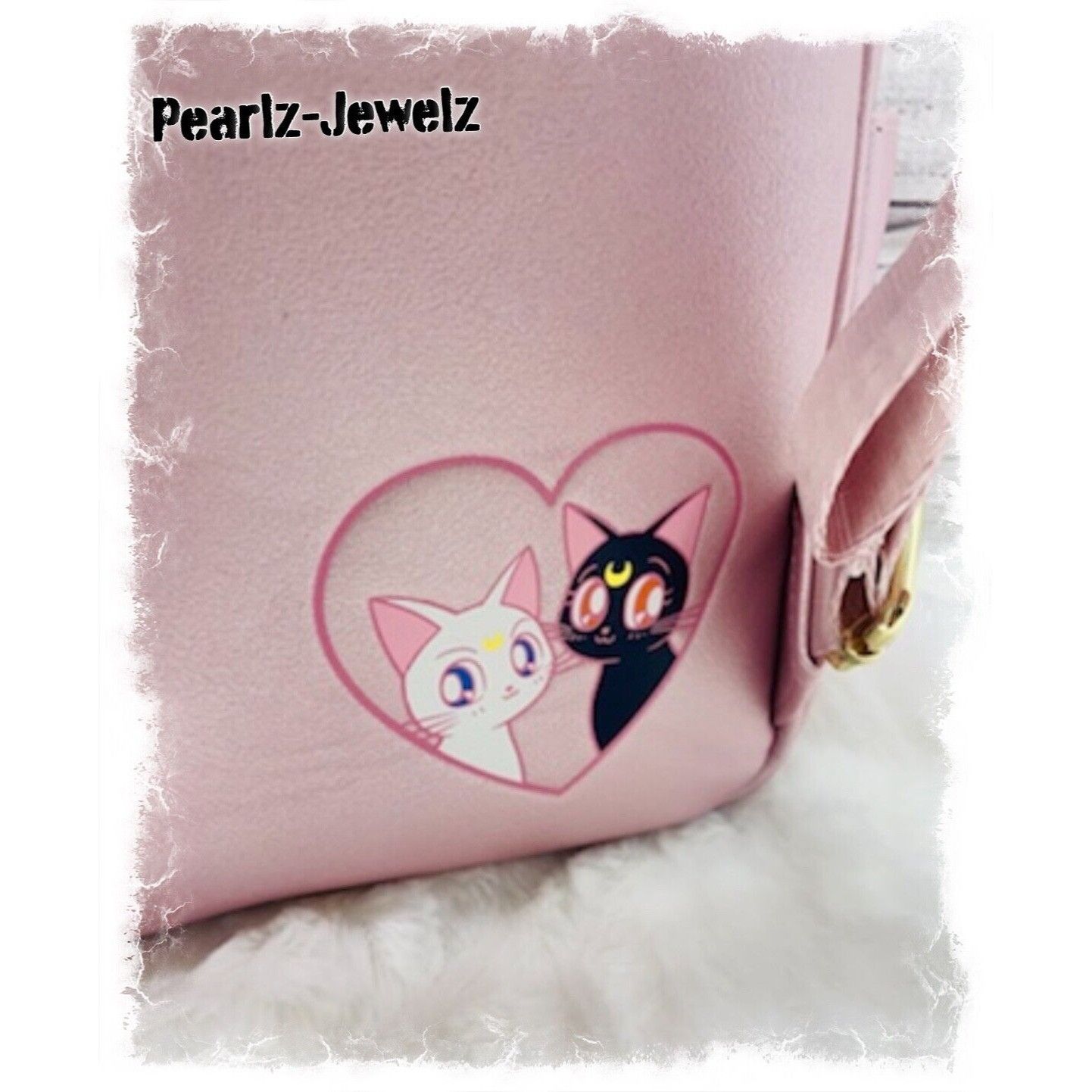 Disney Loungefly Sailor Moon Spiral Heart Moon Rod Pink Mini Backpa Size ONE SIZE - 3 Thumbnail