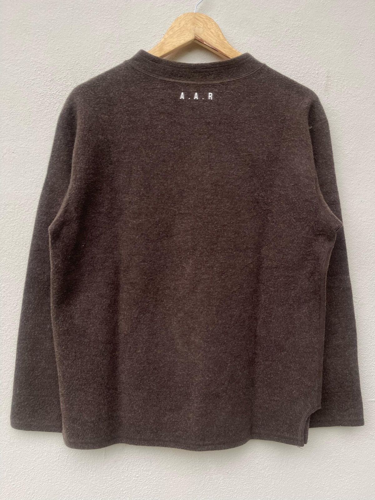 Designer × Japanese Brand × Yohji Yamamoto Yohji Yamamoto A.A.R Wool Sweater Size US M / EU 48-50 / 2 - 1 Thumbnail