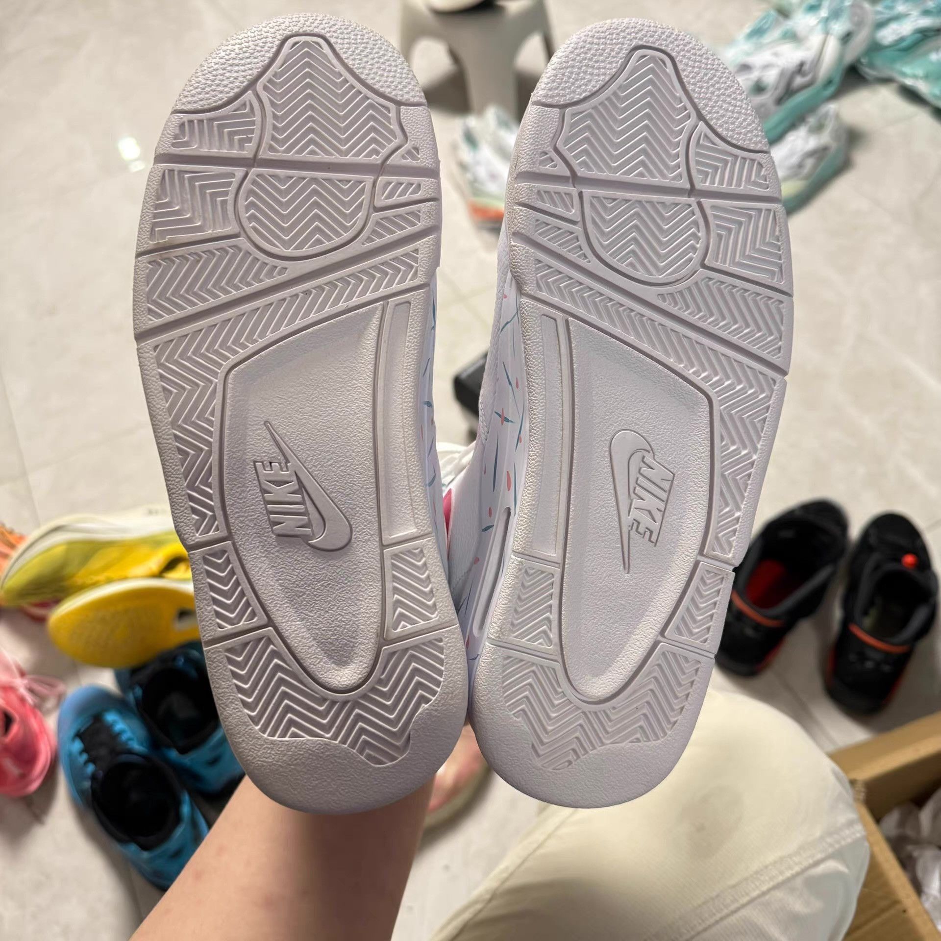 Nike NikeFlight LegacyCustomhigh-top comfortable cushioning Q10 Size US 6.5 / EU 39-40 - 4 Thumbnail