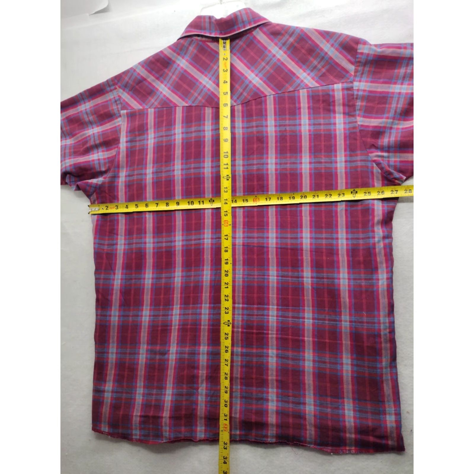 Wrangler VTG Wrangler Western Shirt Mens 2XT Short Sleeve Size US XXL / EU 58 / 5 - 5 Thumbnail