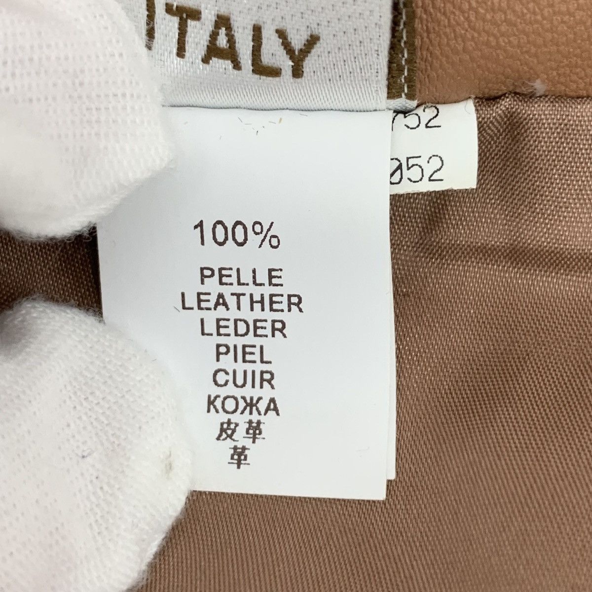Brunello Cucinelli Brunello Cucinelli Brown Leather Casual Skirt K26WX Size 27" / US 4 / IT 40 - 7 Thumbnail