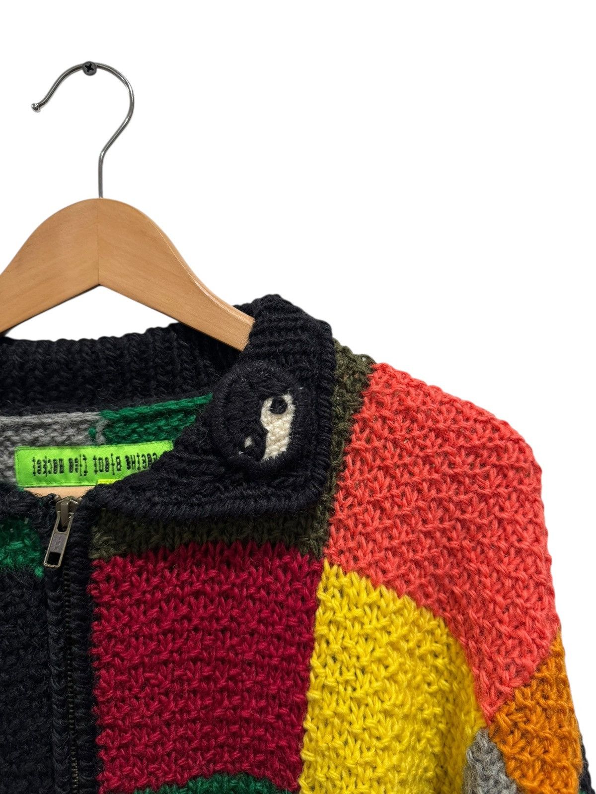 Cactus Plant Flea Market Cactus Plant Flea Market Puzzle Zip Knit Sweater Multi Size US M / EU 48-50 / 2 - 5 Thumbnail