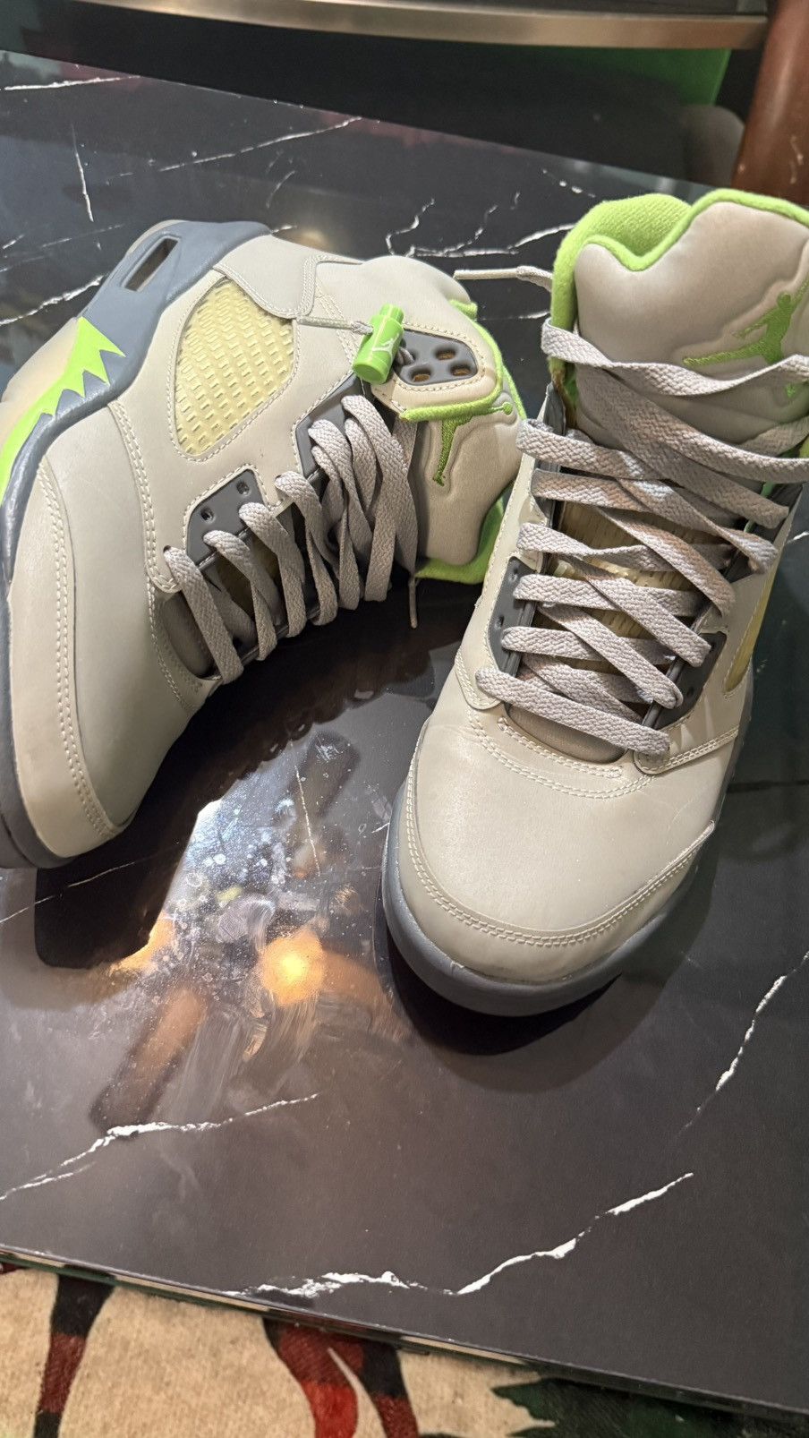Jordan Brand Green bean 5s Size US 9.5 / EU 42-43 - 2 Thumbnail